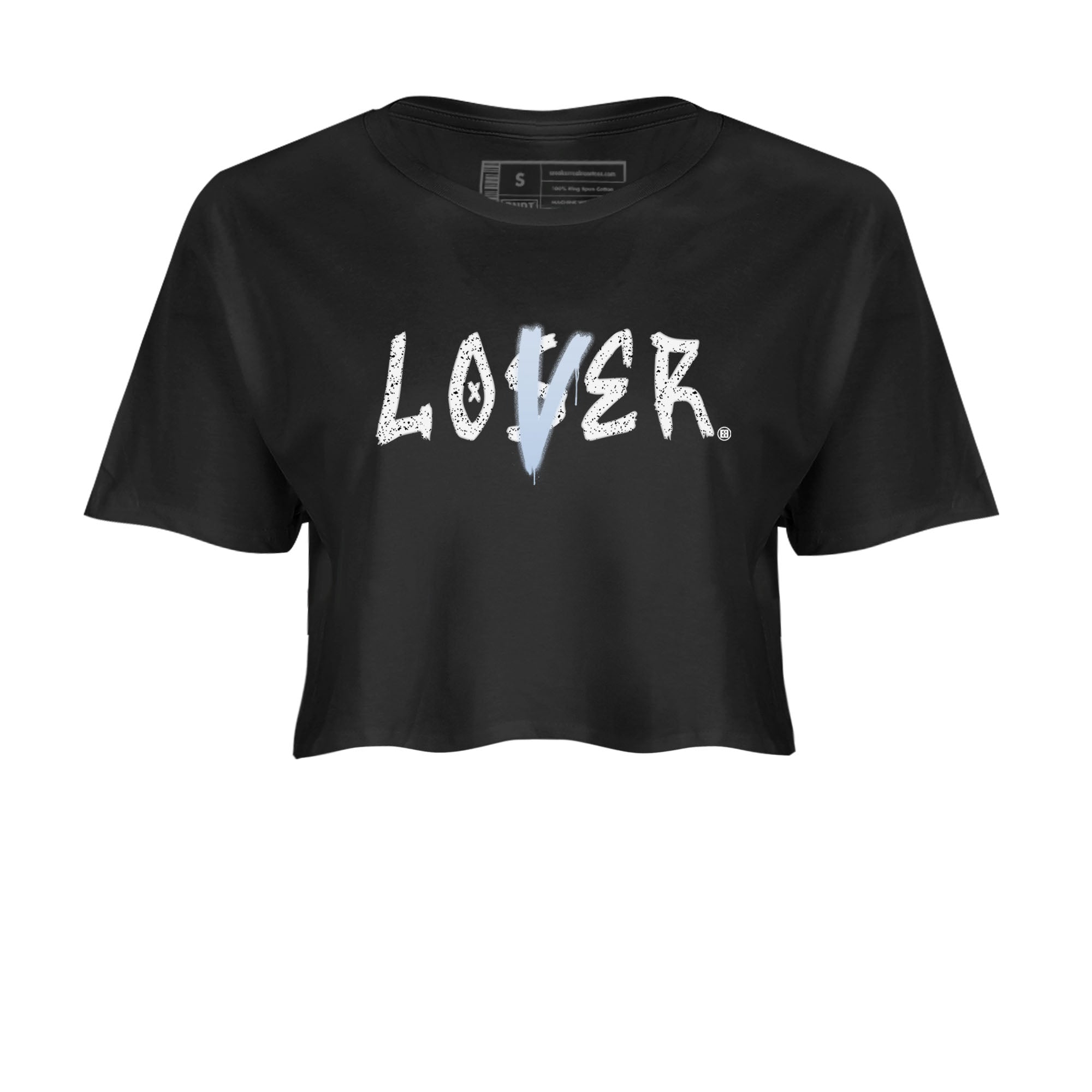 Loser Lover snkmatch Women's Top - Air Jordan 6 White Black