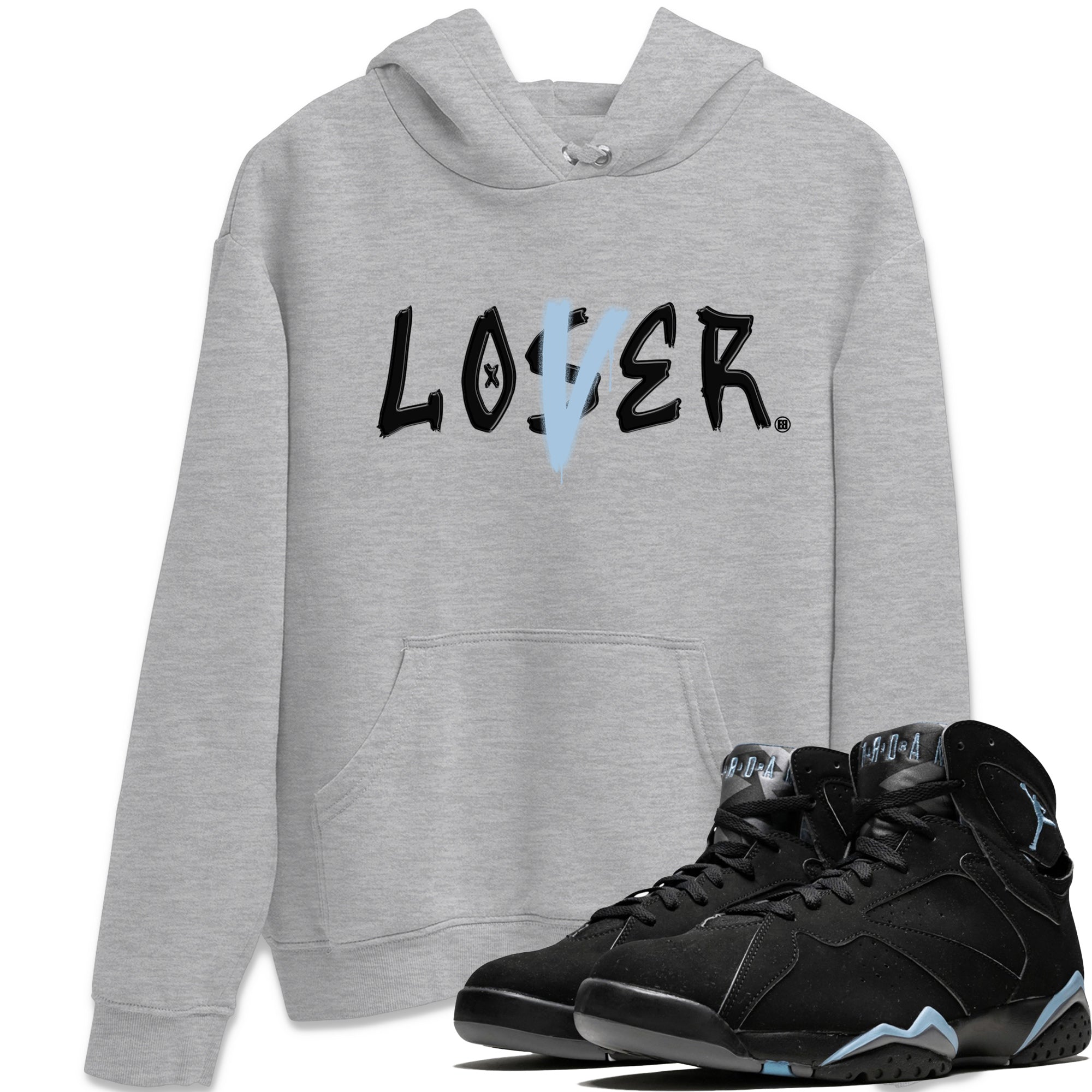 Loser Lover Unisex Tops - Air Jordan 7 Chambray