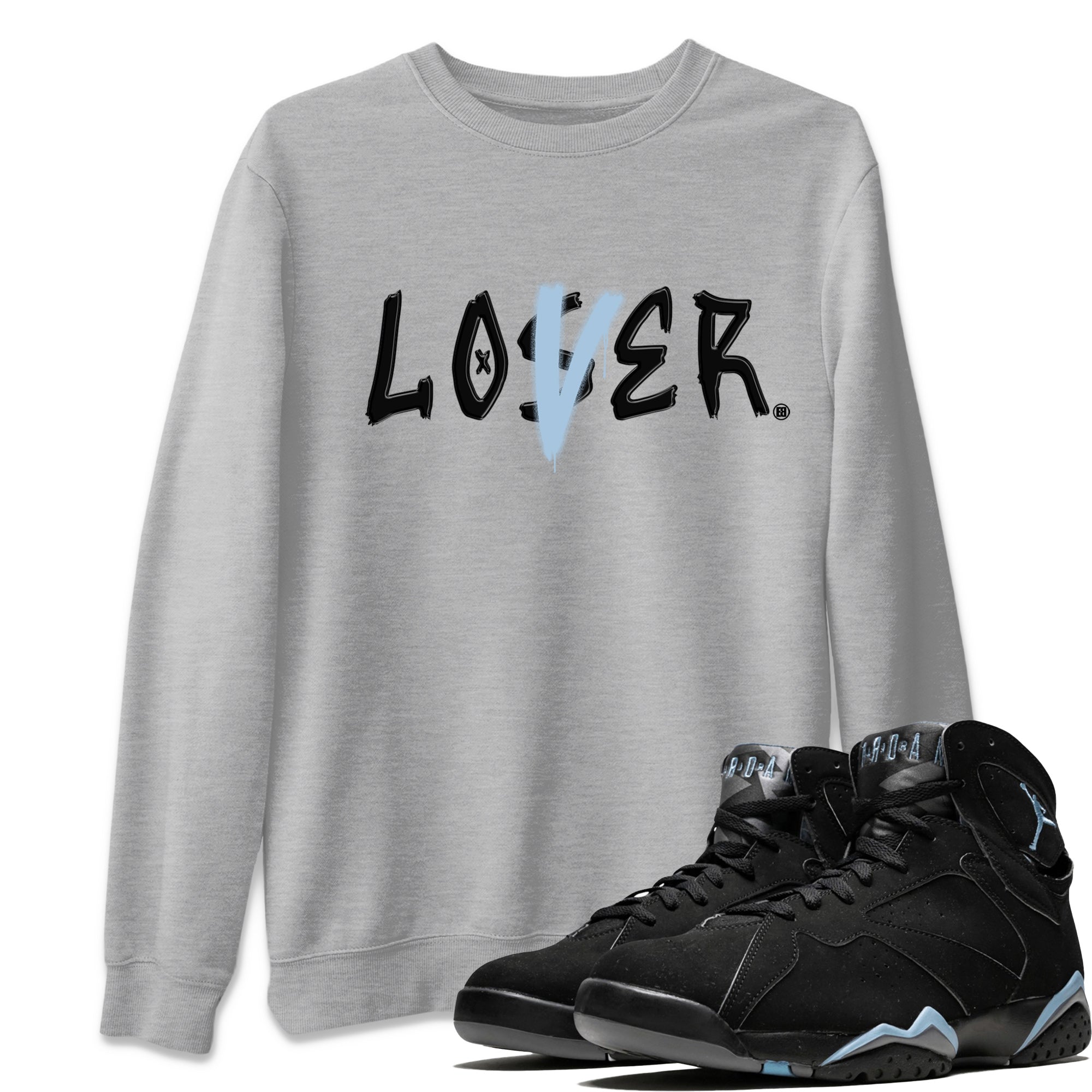 Loser Lover Unisex Tops - Air Jordan 7 Chambray
