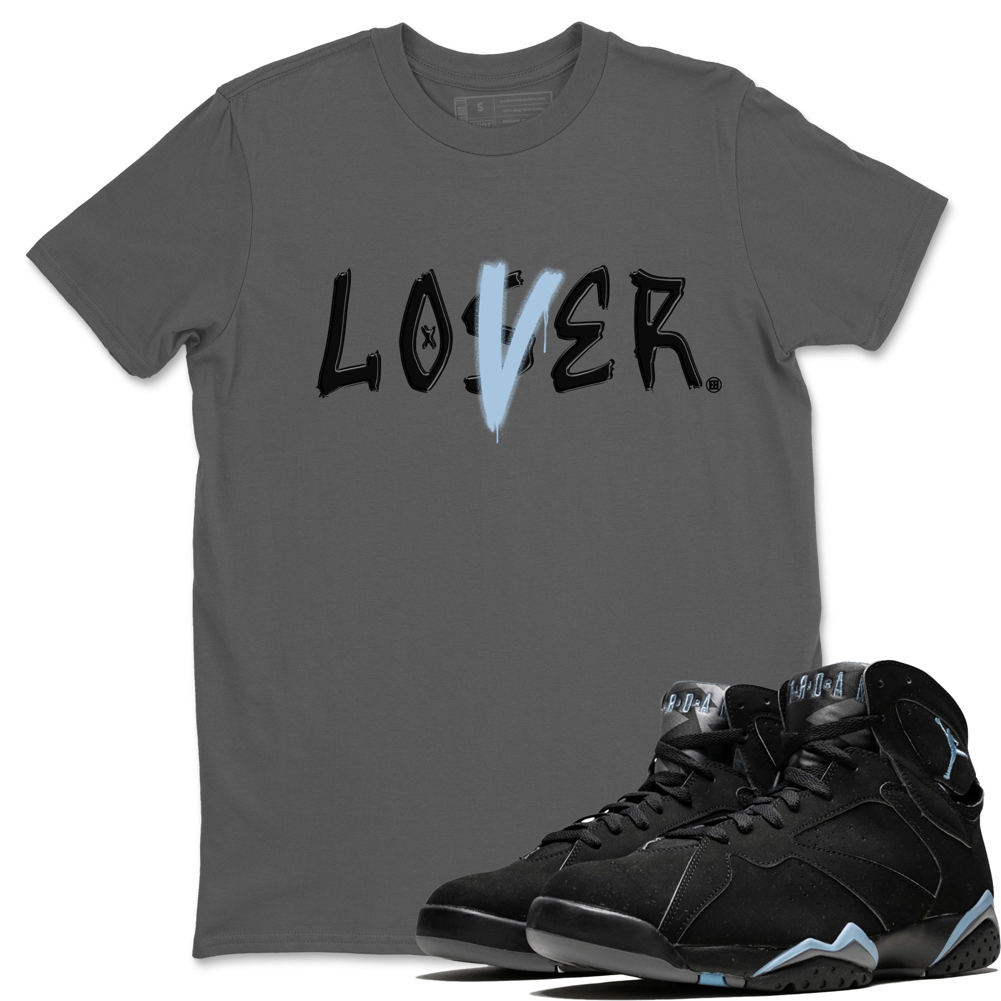 Loser Lover Unisex Tops - Air Jordan 7 Chambray
