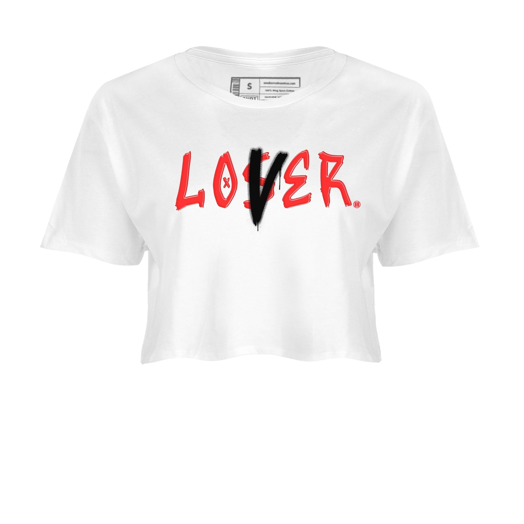 Loser Lover snkmatch Women's Top - Air Jordan 7 White Infrared