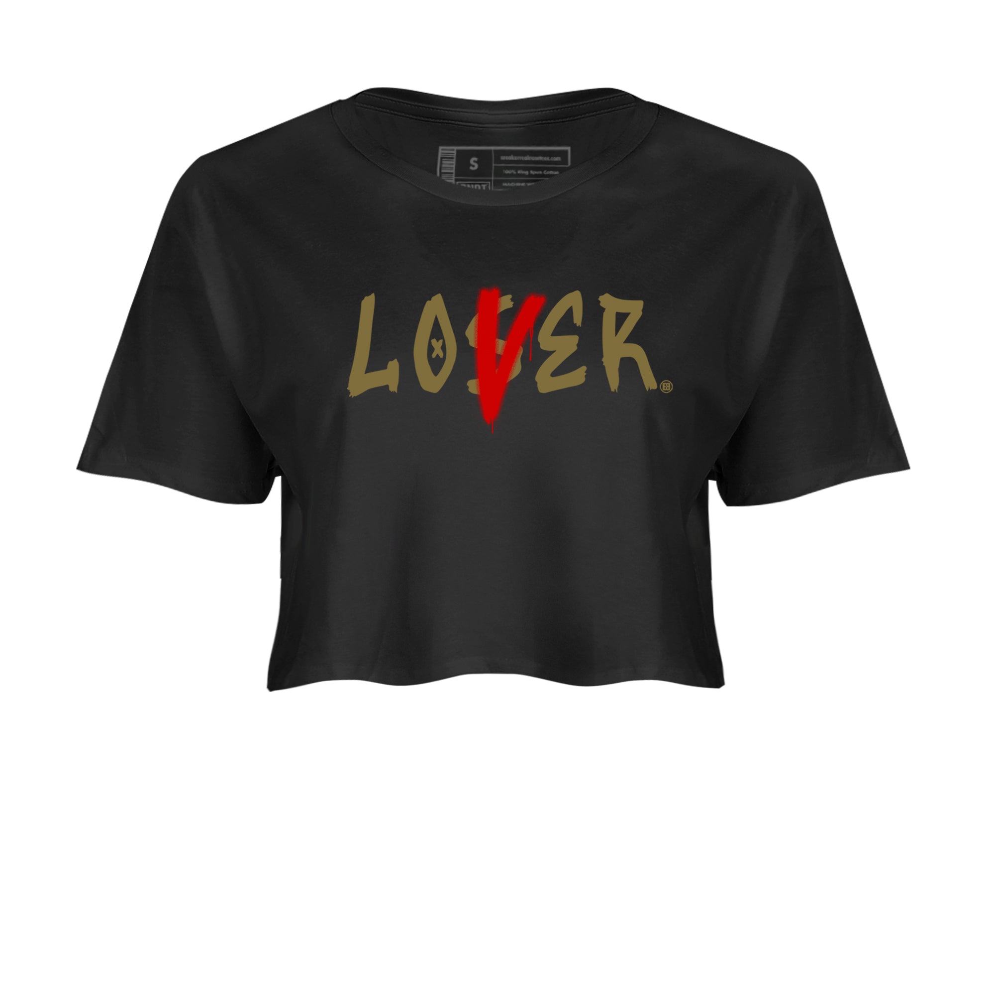 Loser Lover snkmatch Women's Top - Air Jordan 9 Olive