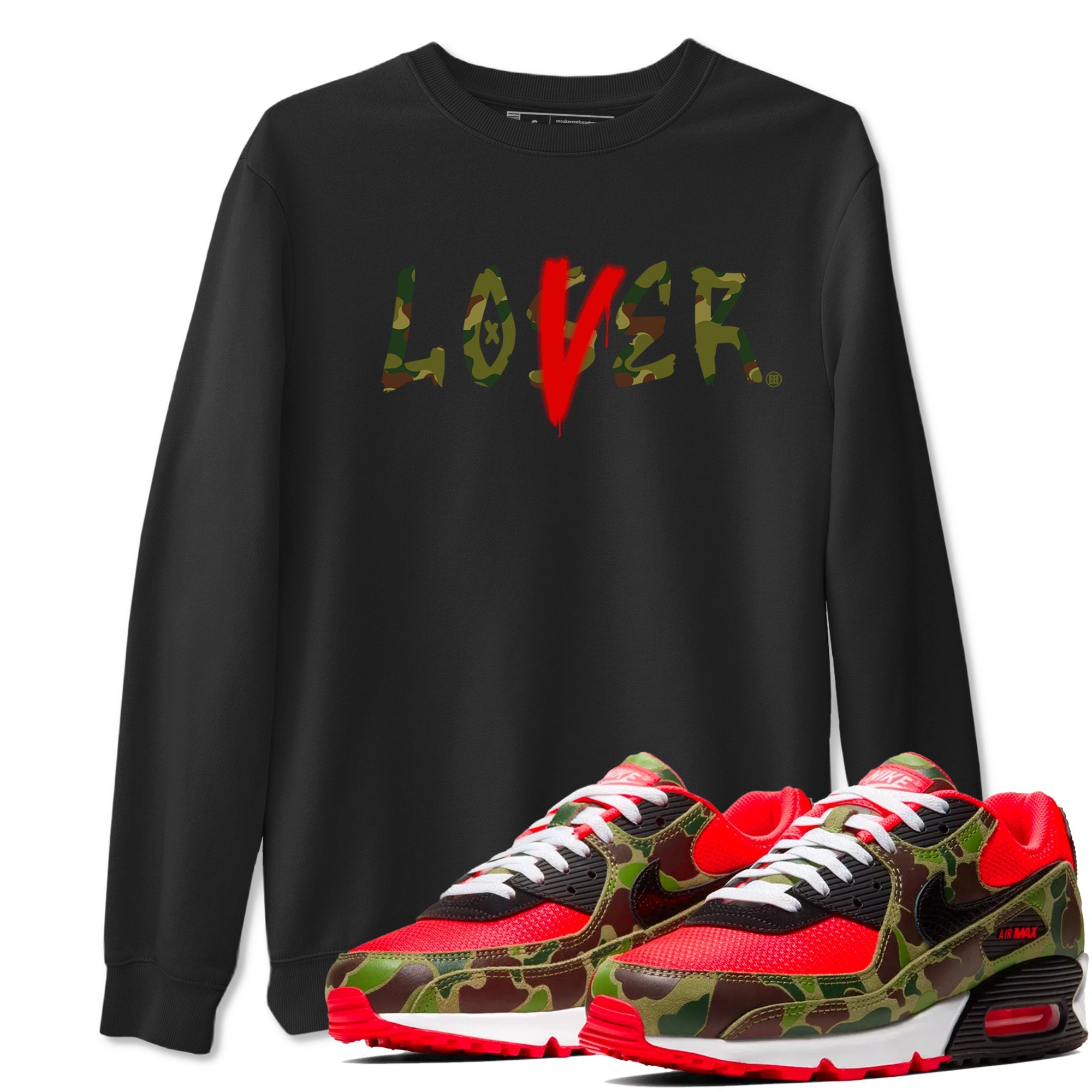 Loser Lover snkmatch Tees - Air Max 90 Reverse Duck Camo