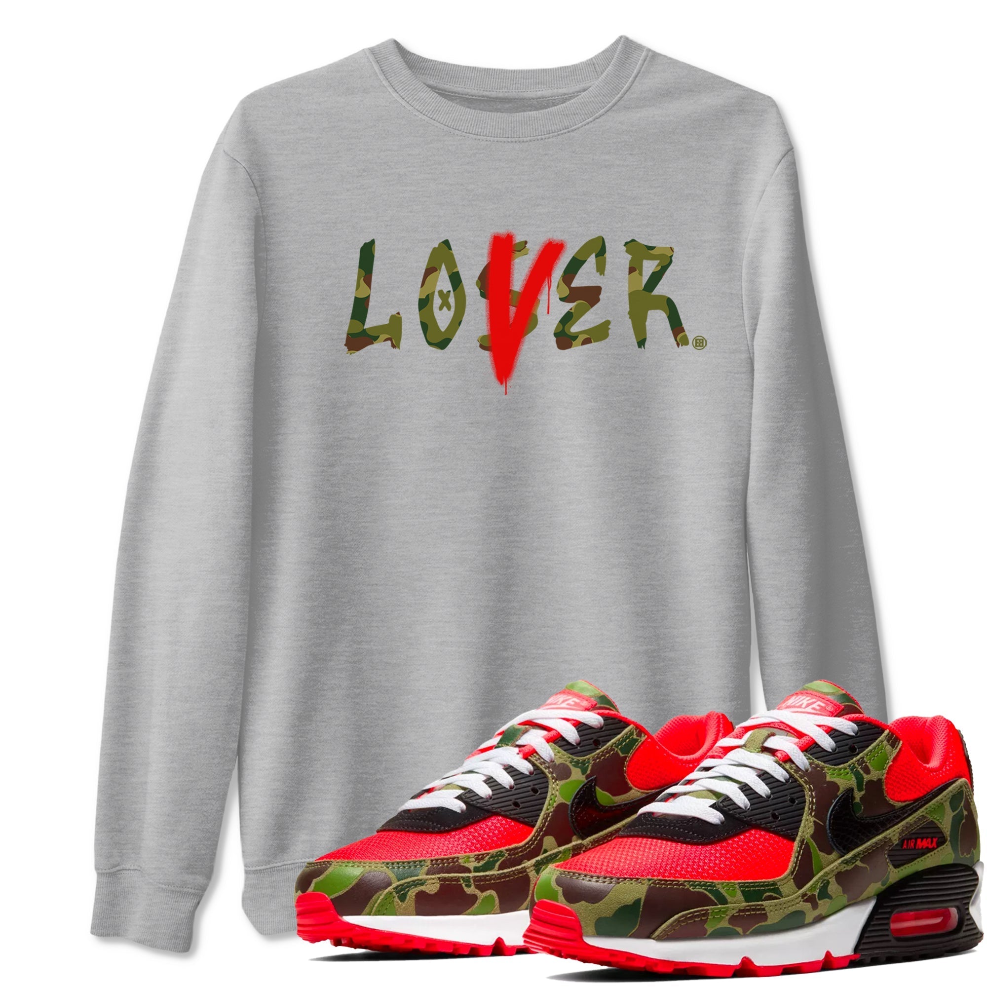 Loser Lover snkmatch Tees - Air Max 90 Reverse Duck Camo