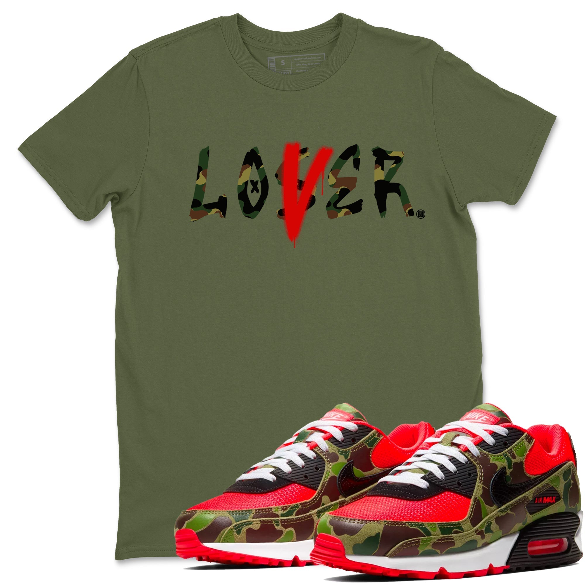 Loser Lover snkmatch Tees - Air Max 90 Reverse Duck Camo