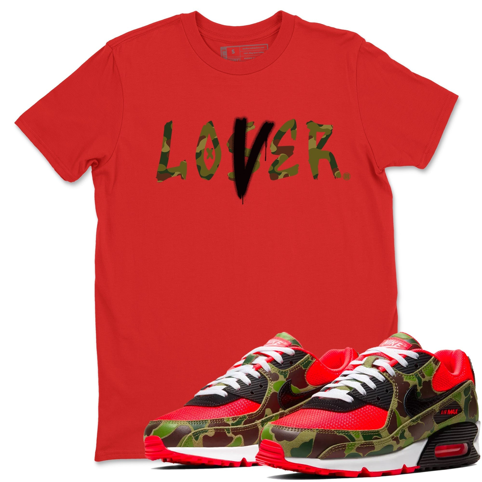 Loser Lover snkmatch Tees - Air Max 90 Reverse Duck Camo