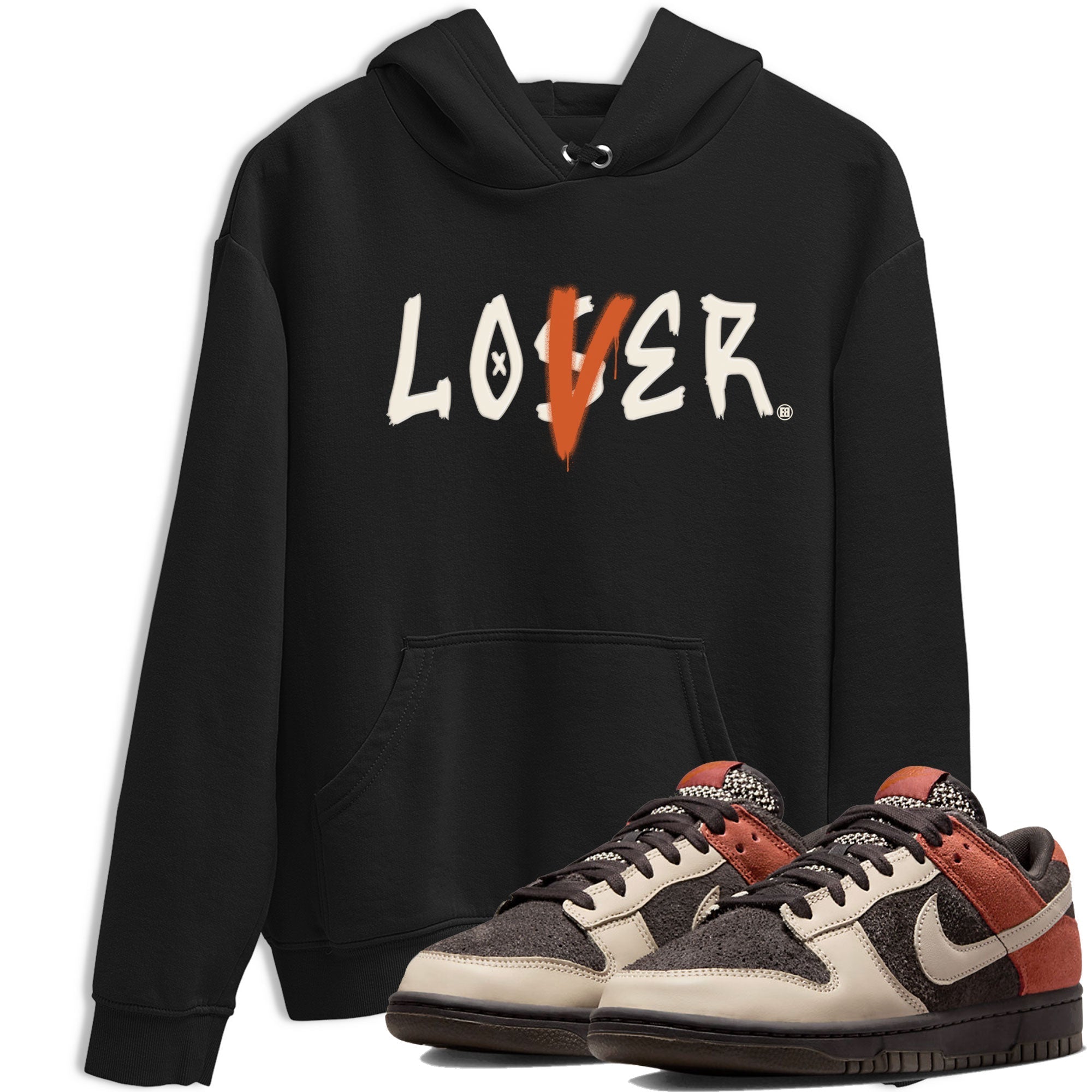 Loser Lover snkmatch Tee - Dunk Low Red Panda