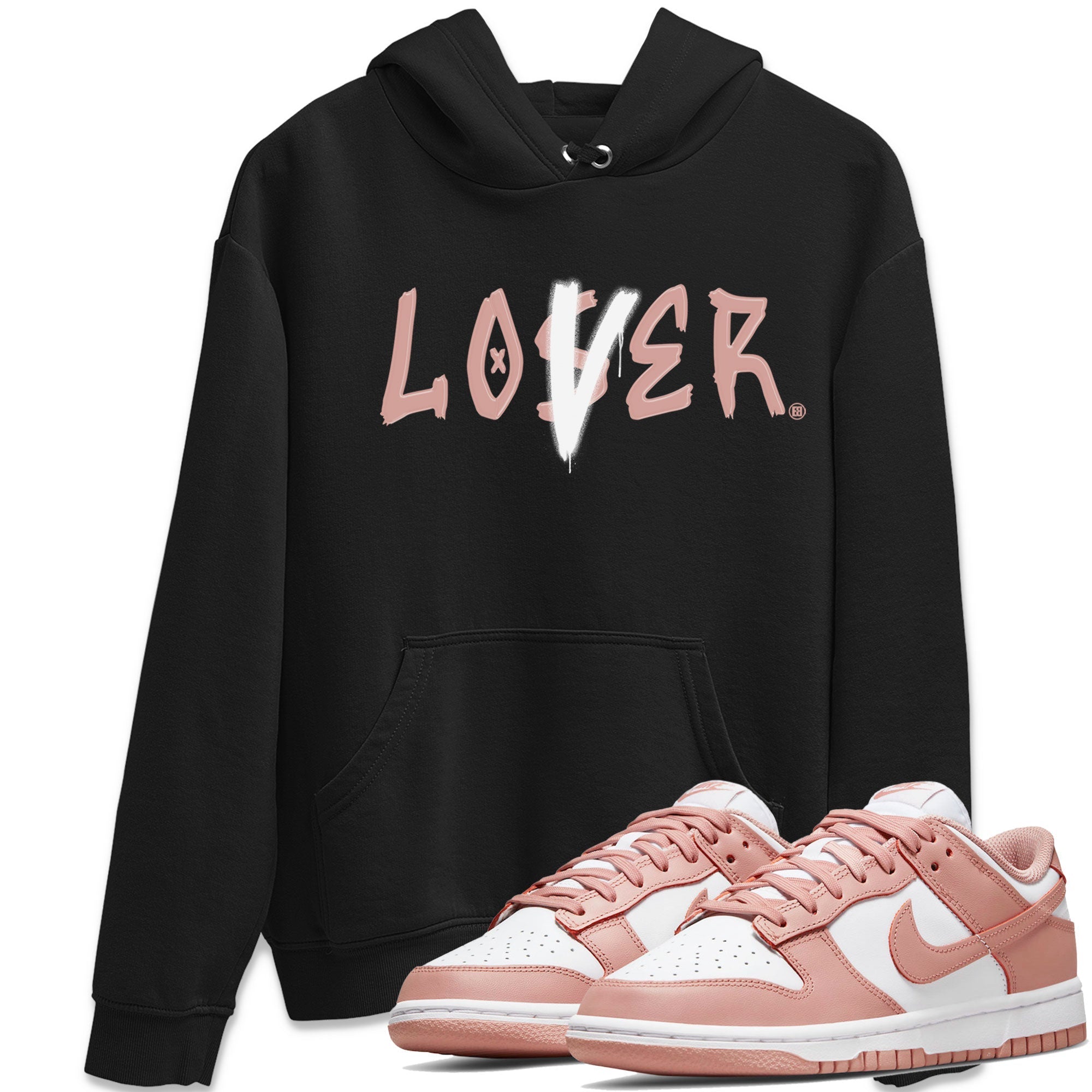 Loser Lover snkmatch Tee - Dunk Rose Whisper