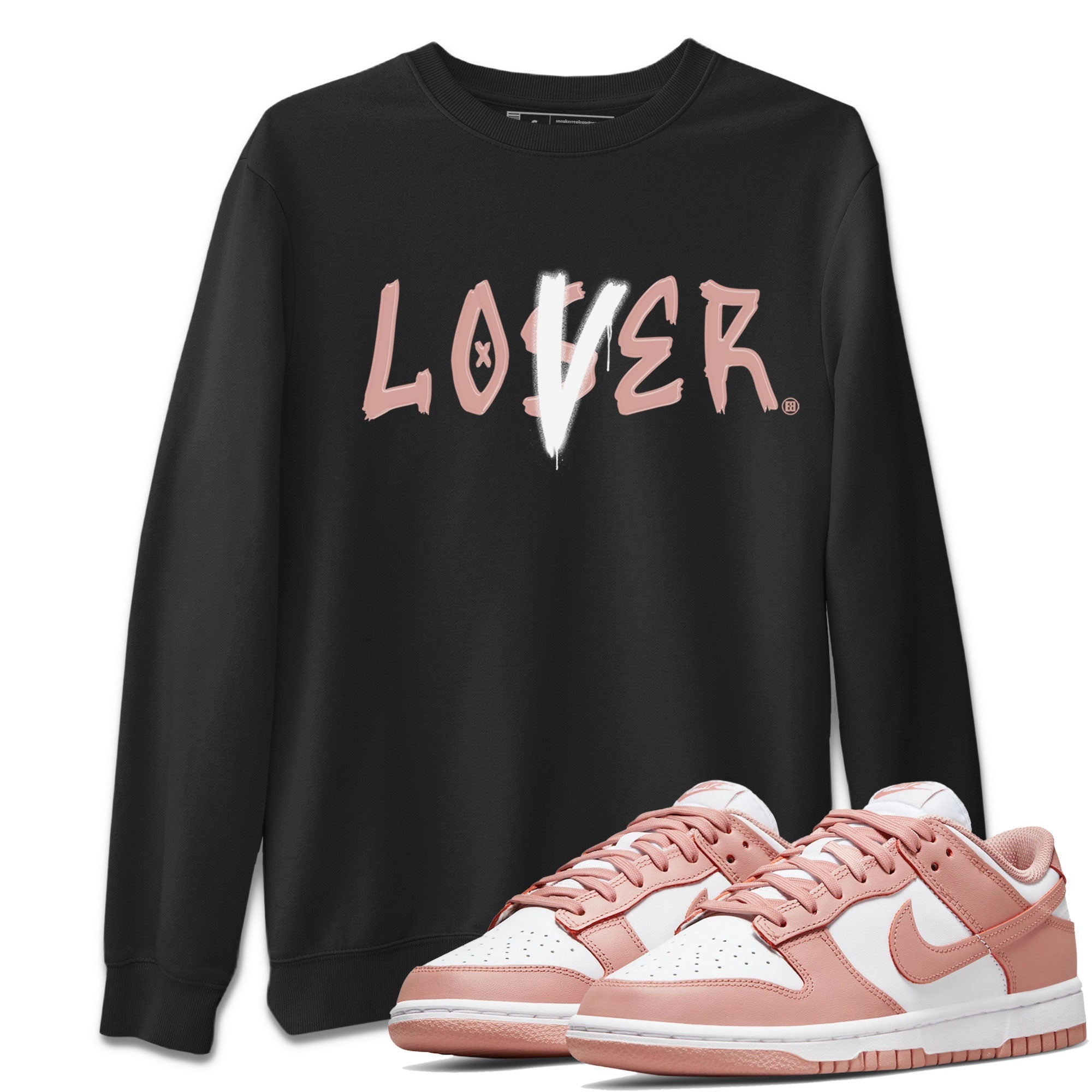 Loser Lover snkmatch Tee - Dunk Rose Whisper