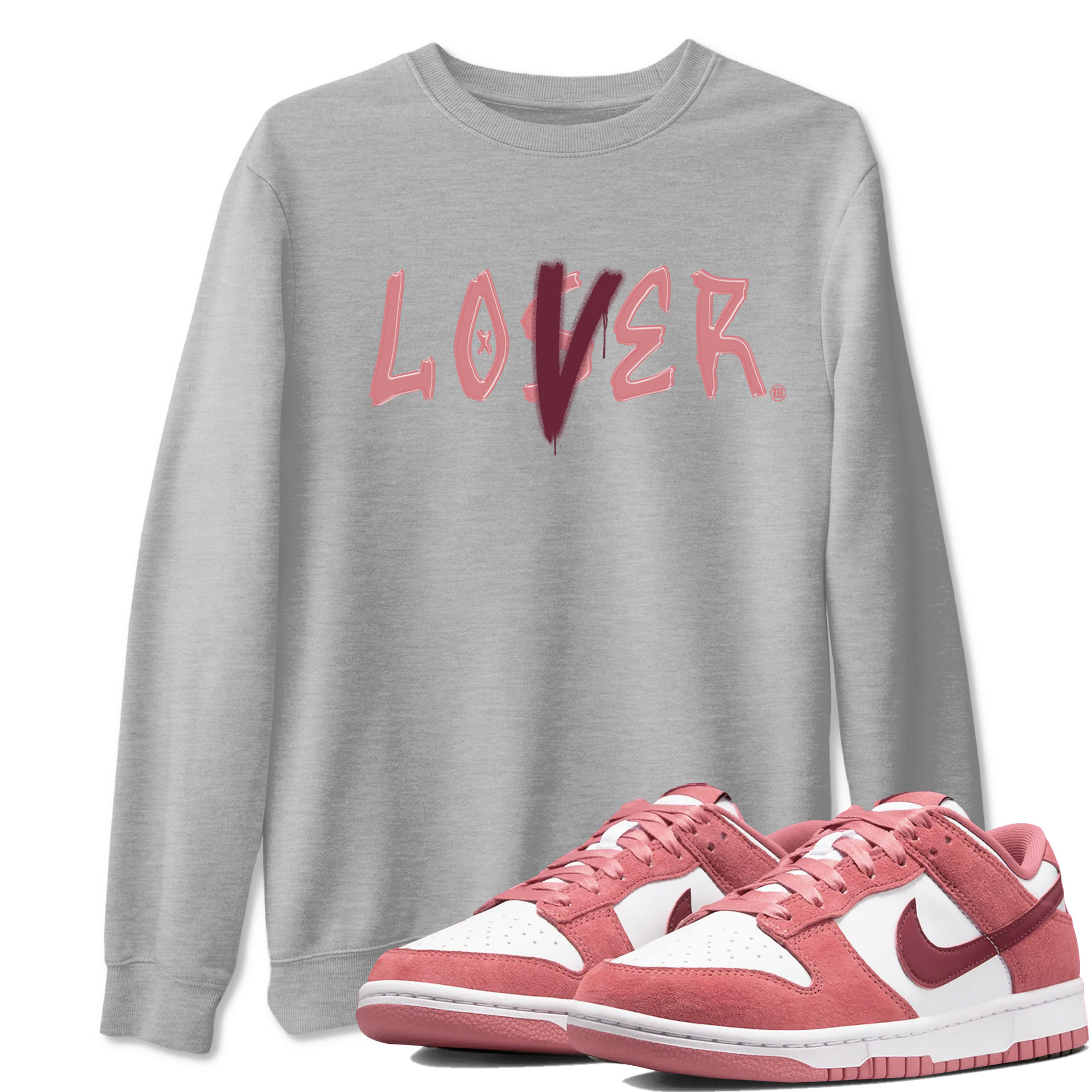 Loser Lover snkmatch Tees - Dunk Valentines Day 2024