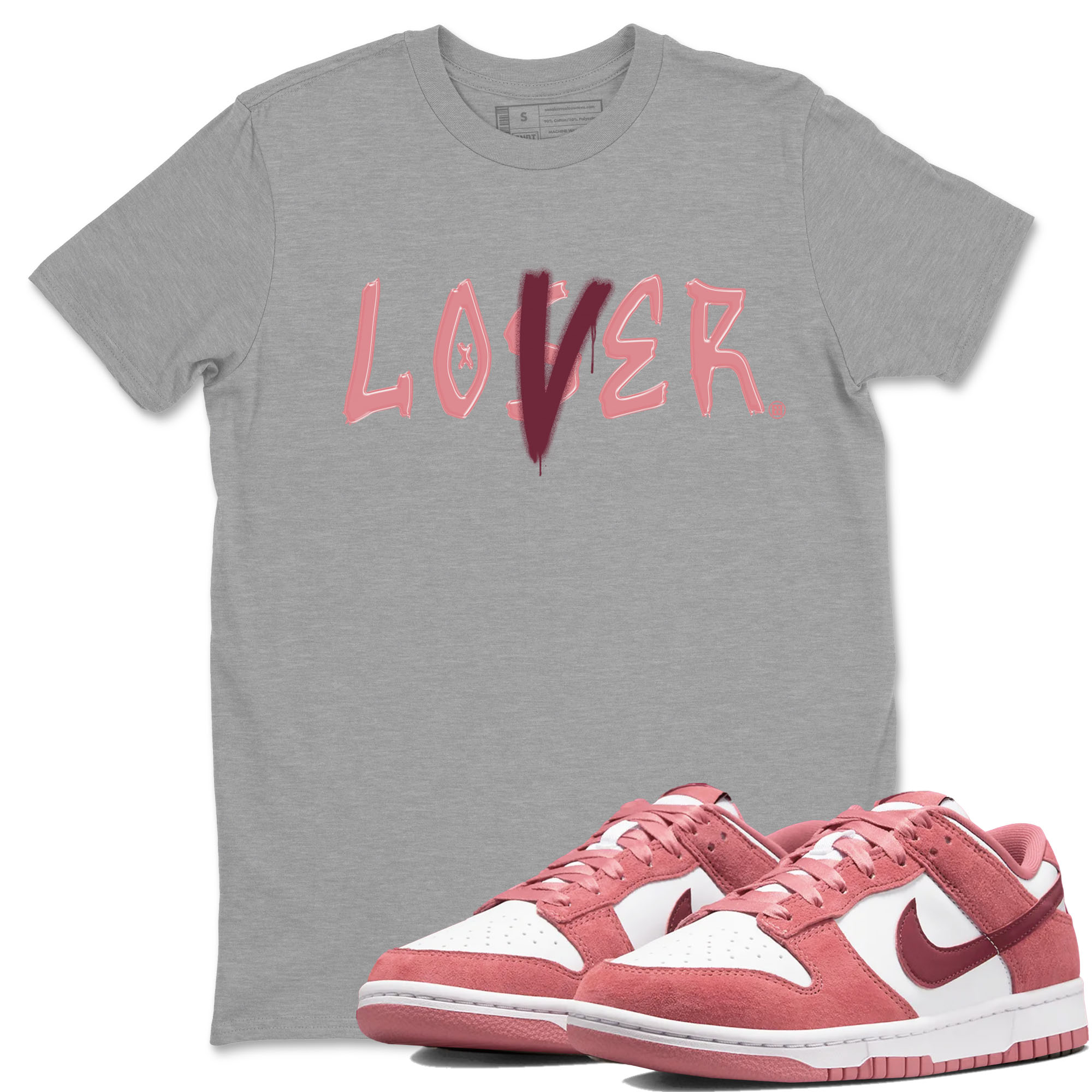 Loser Lover snkmatch Tees - Dunk Valentines Day 2024