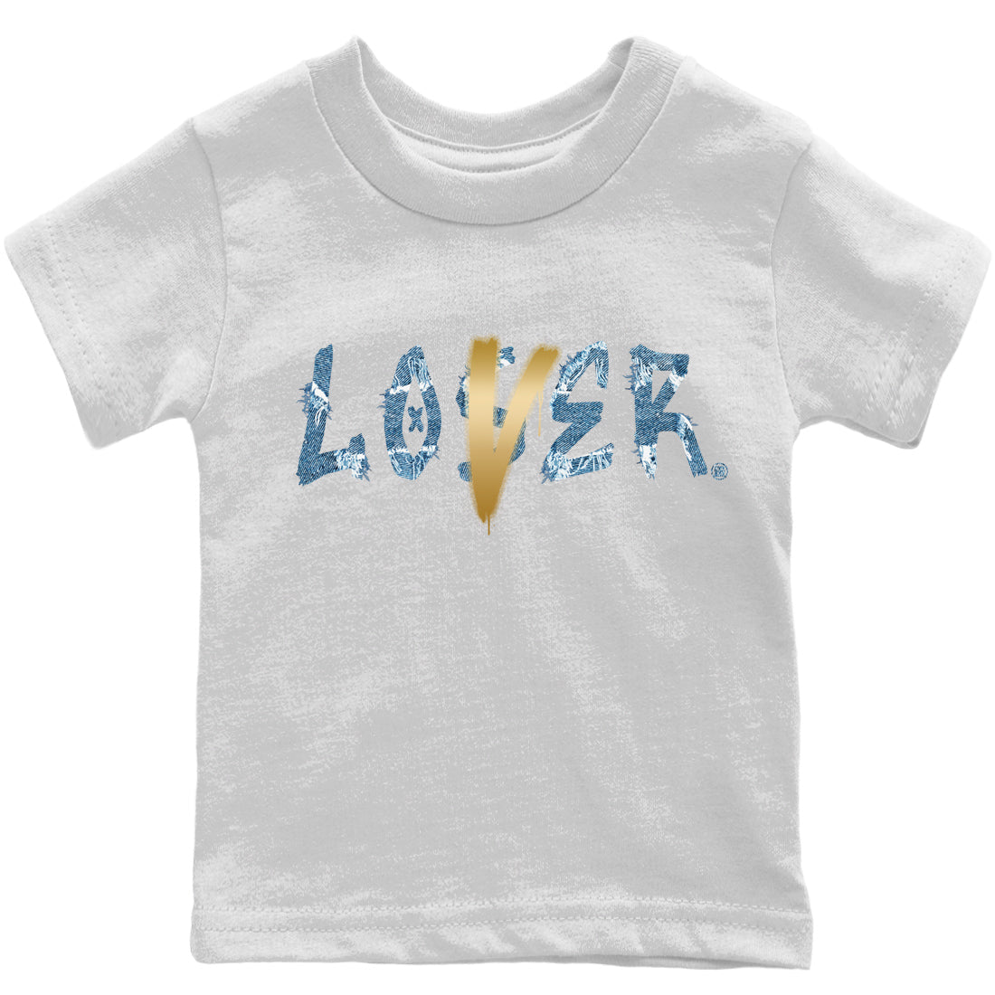 Loser Lover Kids Tops - Air Jordan 1 Denim