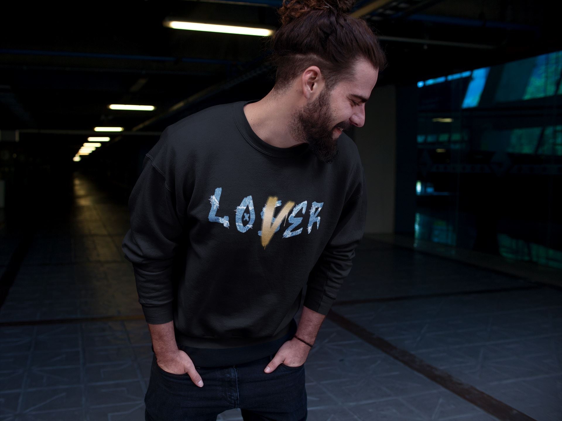 Loser Lover Unisex Tops - Air Jordan 1 Denim