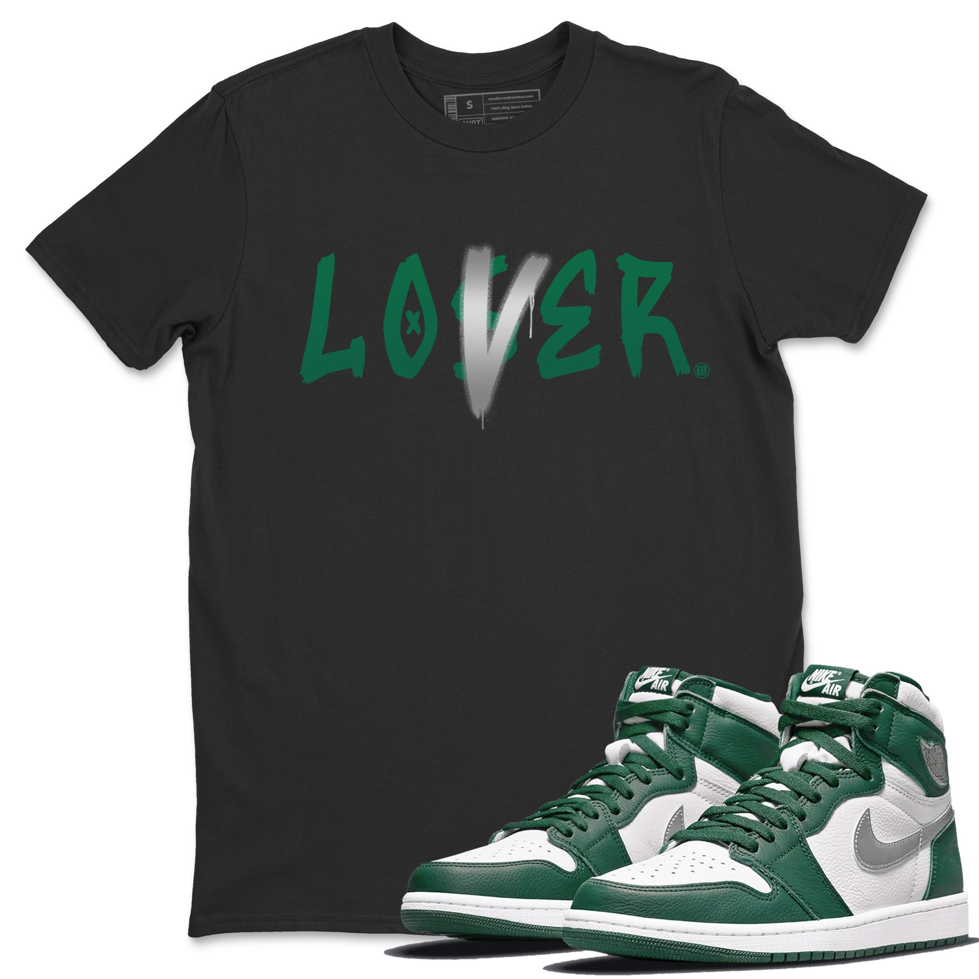 Loser Lover Unisex Tops - Air Jordan 1 Gorge Green