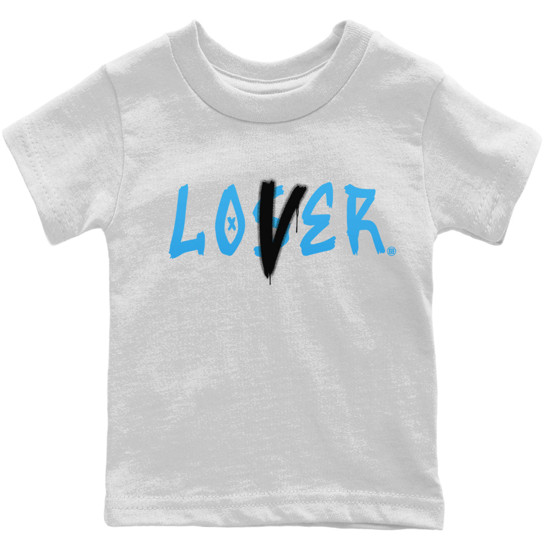 Loser Lover Kids Tops - Air Jordan 1 Powder Blue