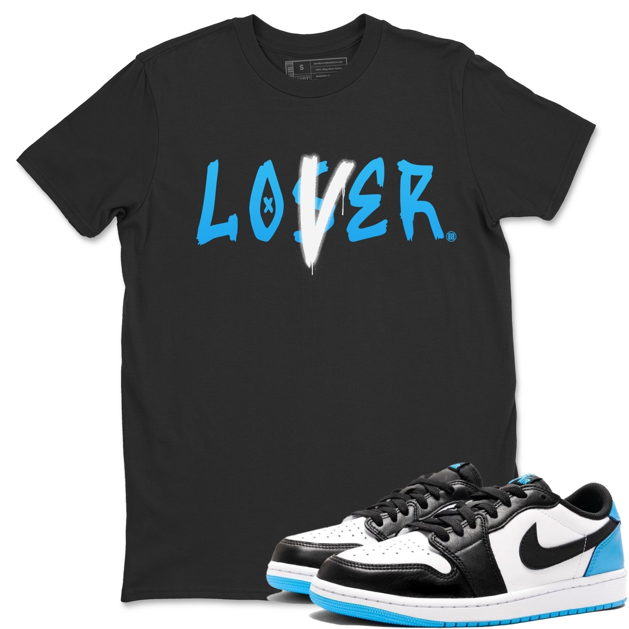 Loser Lover Unisex Tops - Air Jordan 1 Powder Blue