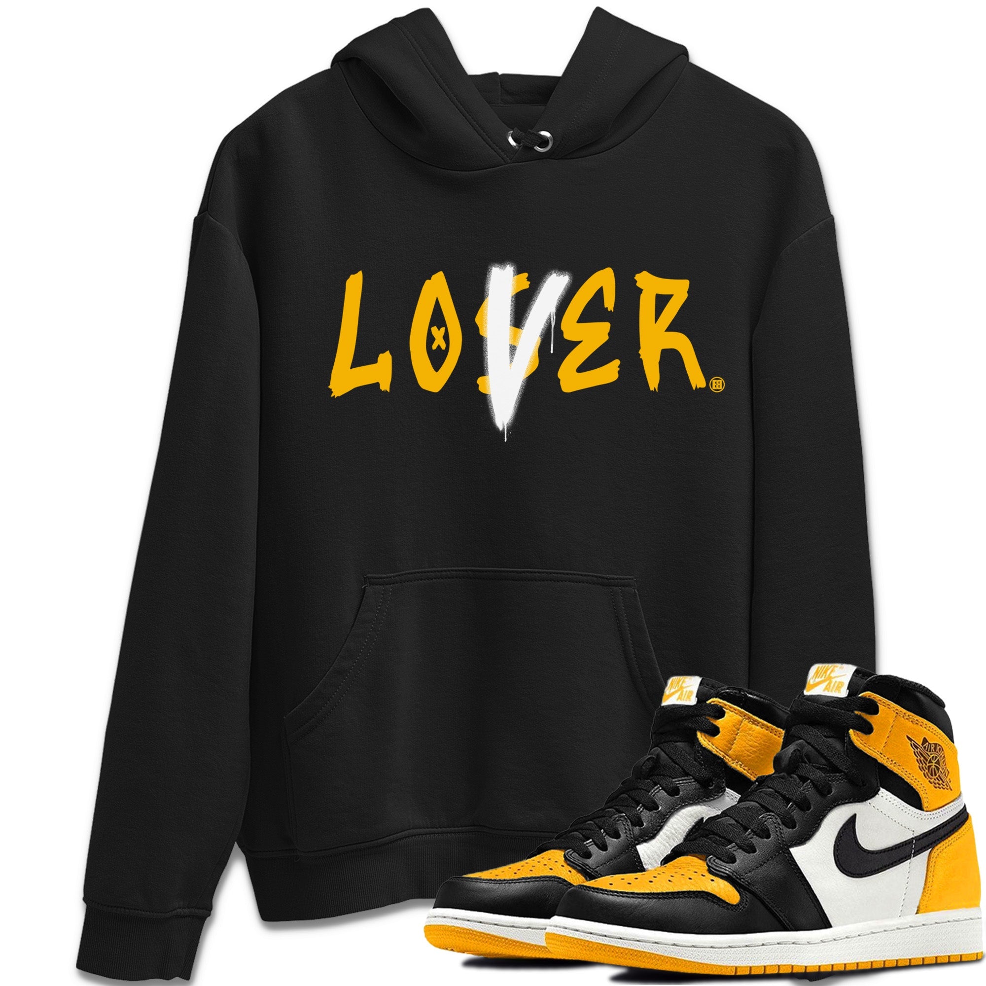 Loser Lover Unisex Tops - Air Jordan 1 Yellow Toe