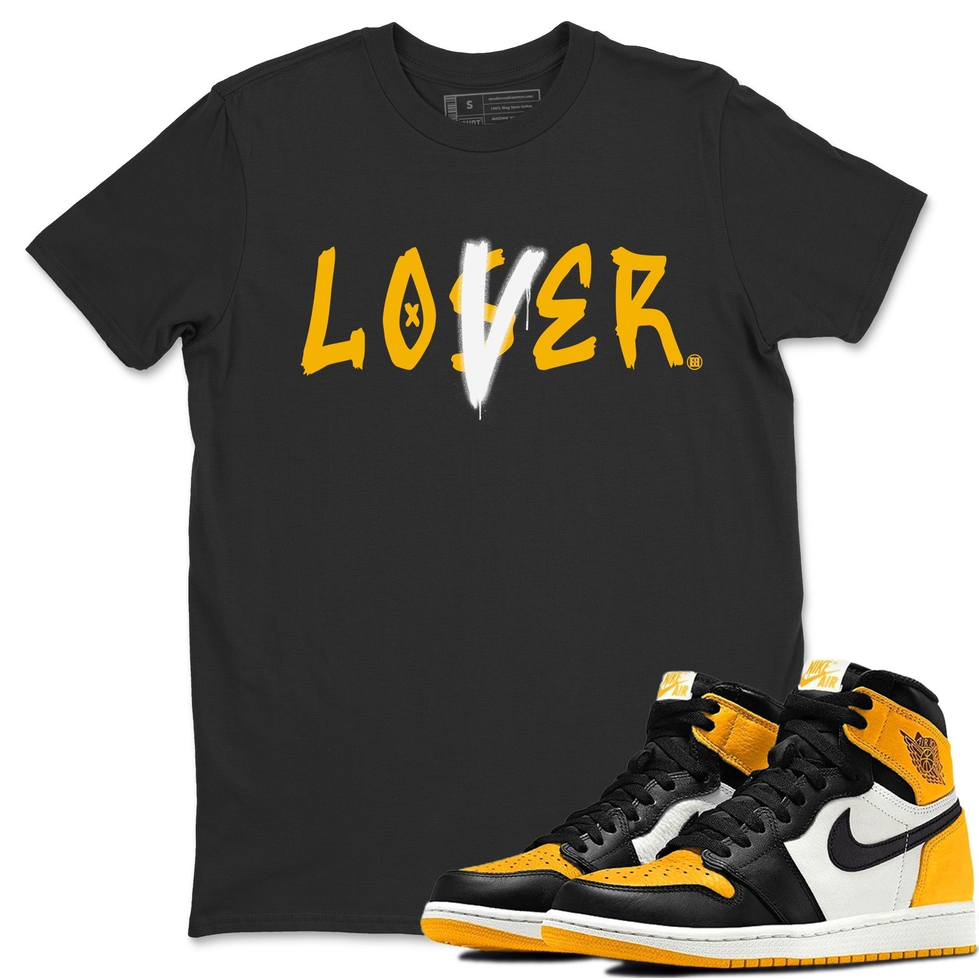 Loser Lover Unisex Tops - Air Jordan 1 Yellow Toe