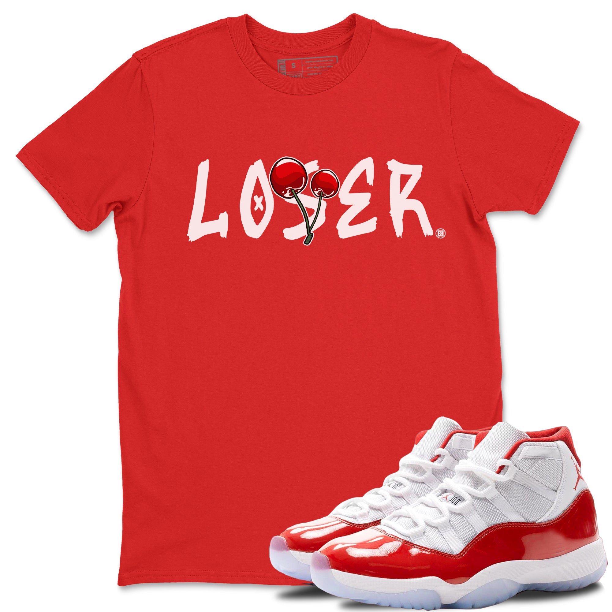 Loser Lover Unisex Tops - Air Jordan 11 Cherry