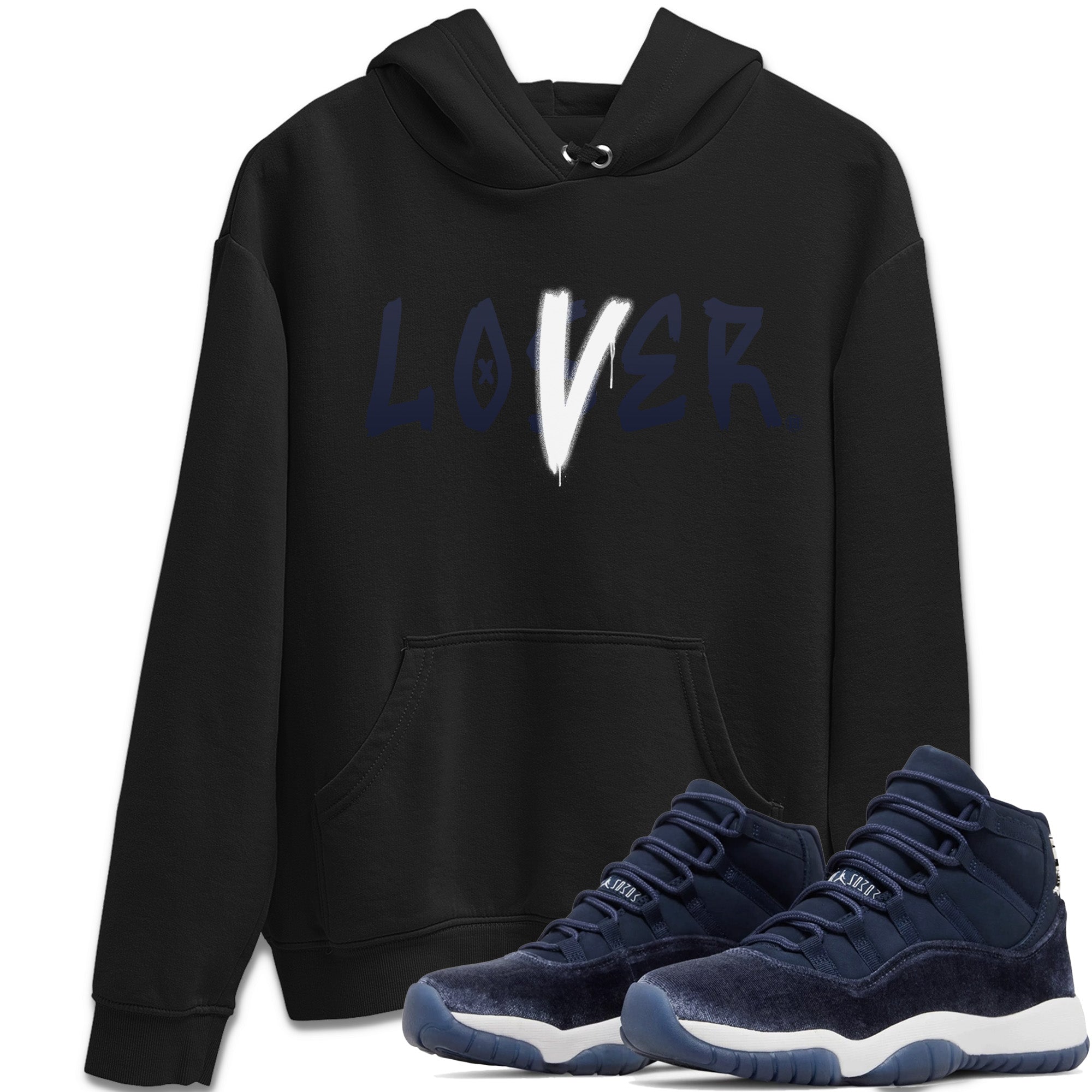 Loser Lover Unisex Tops - Air Jordan 11 Midnight Navy