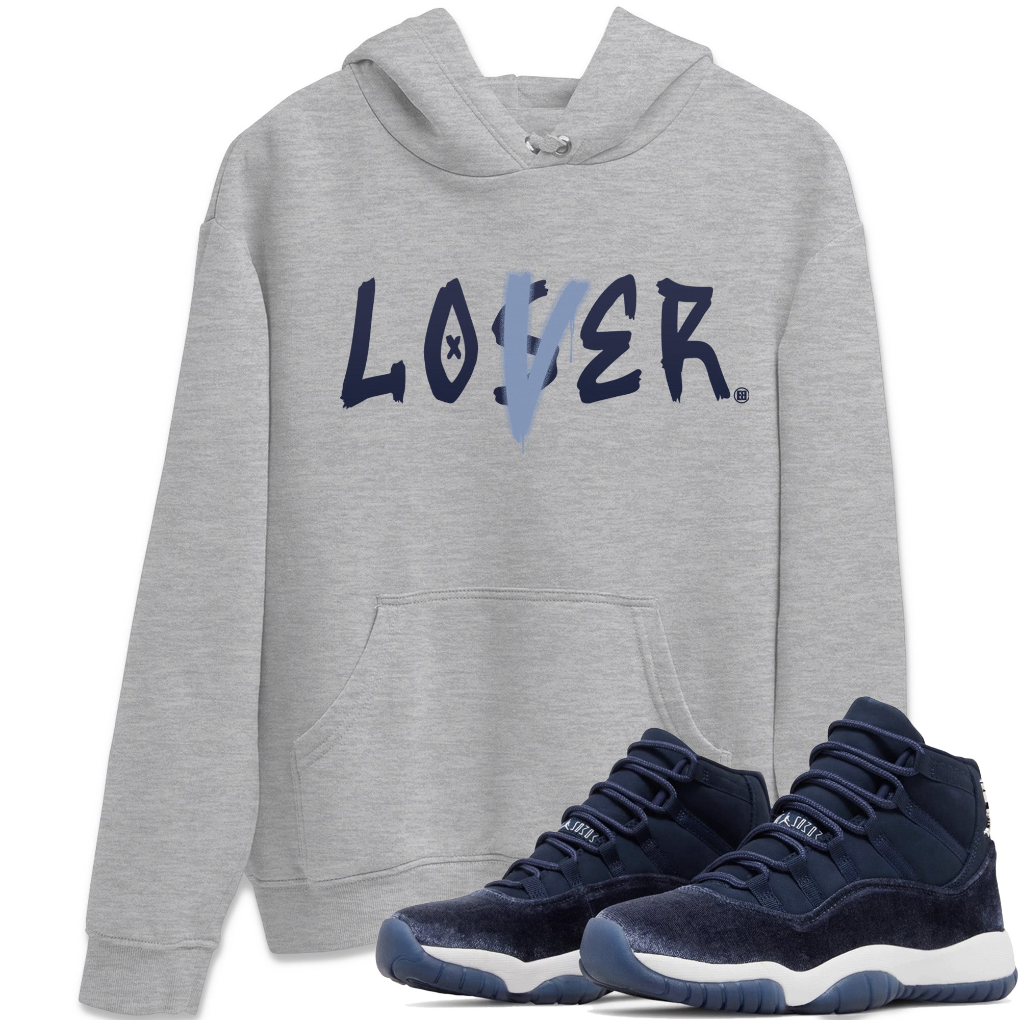 Loser Lover Unisex Tops - Air Jordan 11 Midnight Navy