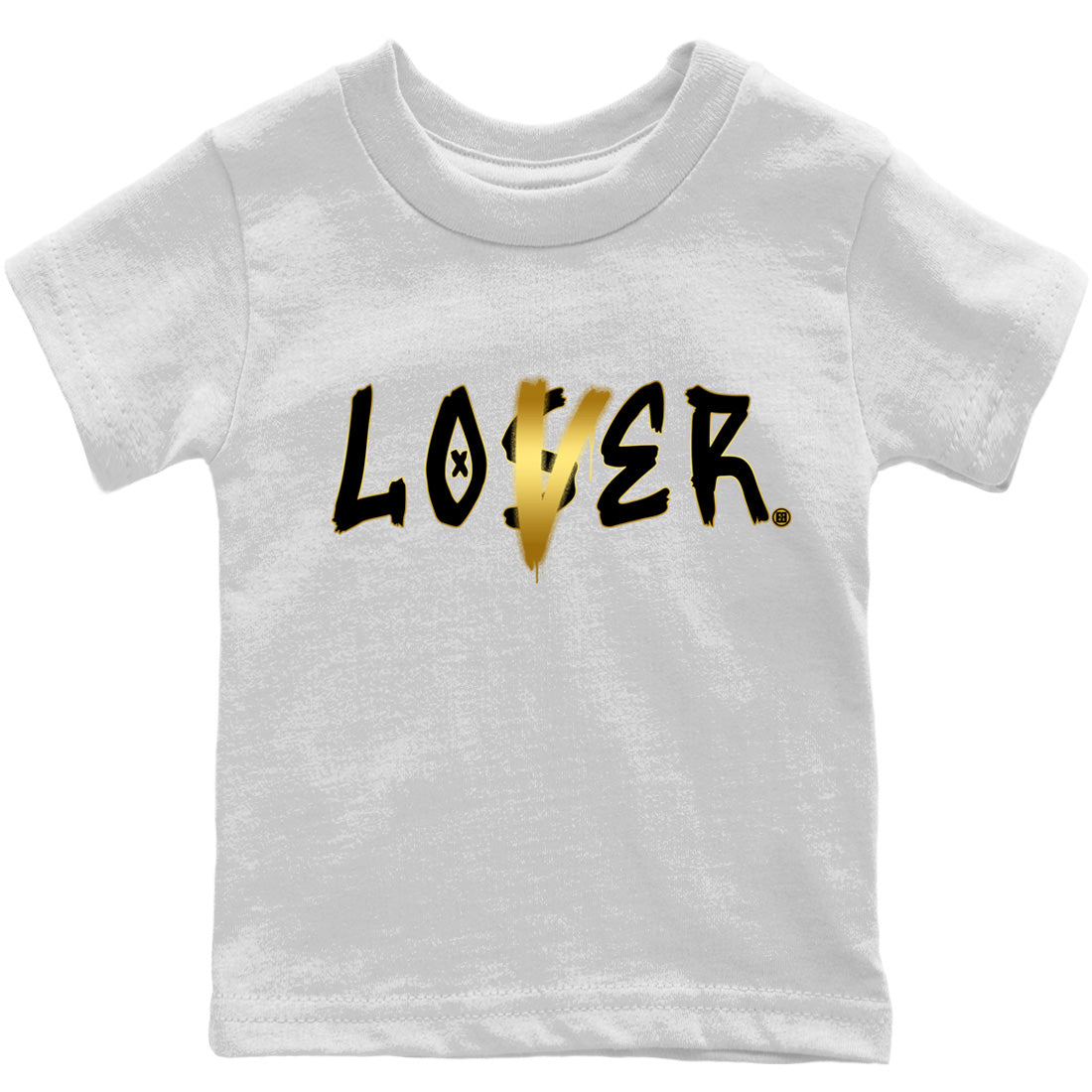 Loser Lover Kids Tops - Air Jordan 12 Black Taxi