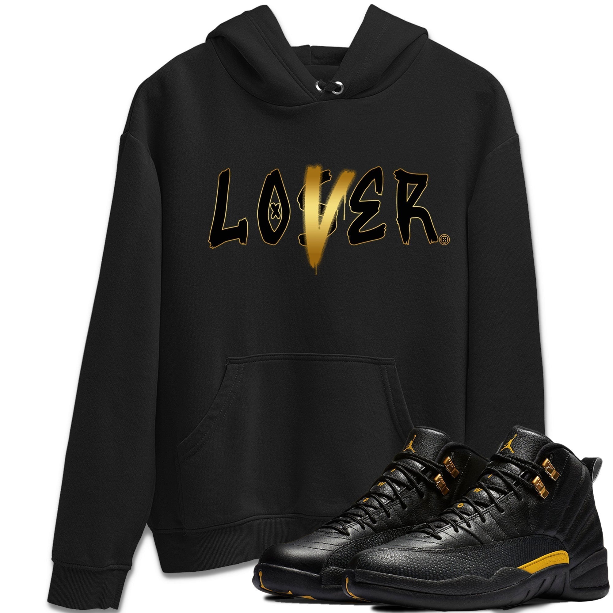 Loser Lover Unisex Tops - Air Jordan 12 Black Taxi