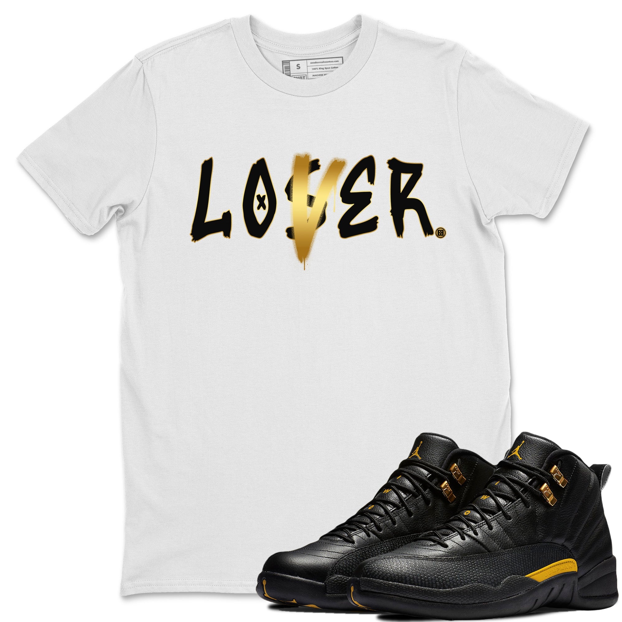 Loser Lover Unisex Tops - Air Jordan 12 Black Taxi