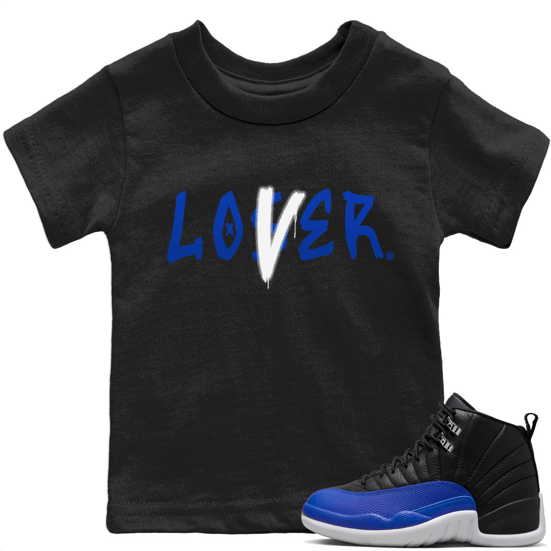 Loser Lover Kids Tops - Air Jordan 12 Hyper Royal
