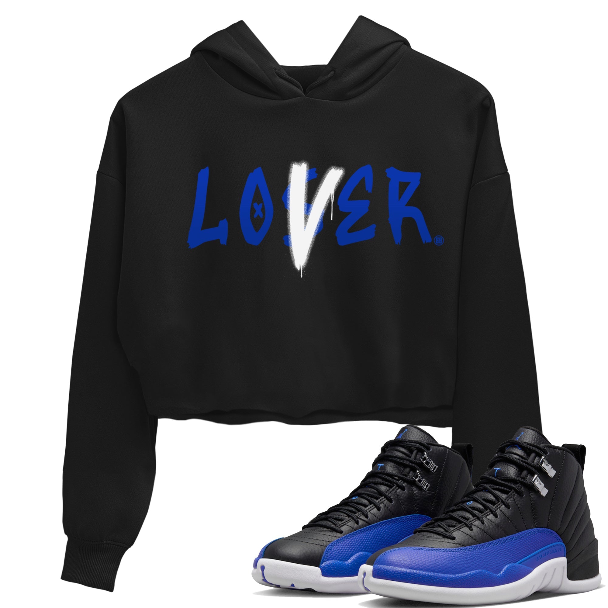 Loser Lover Women's Tops - Air Jordan 12 Hyper Royal