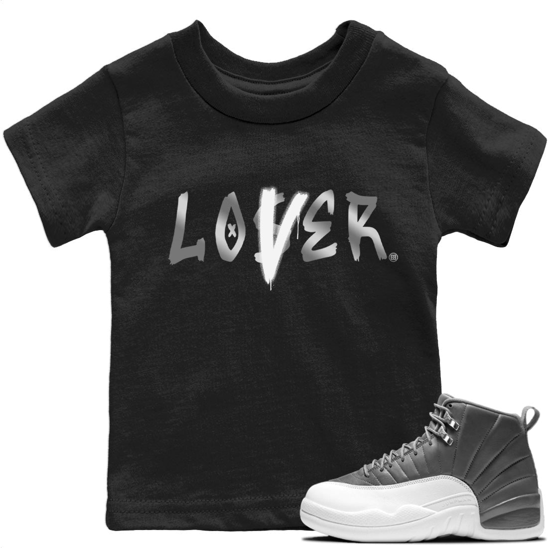 Loser Lover Kids Tops - Air Jordan 12 Stealth