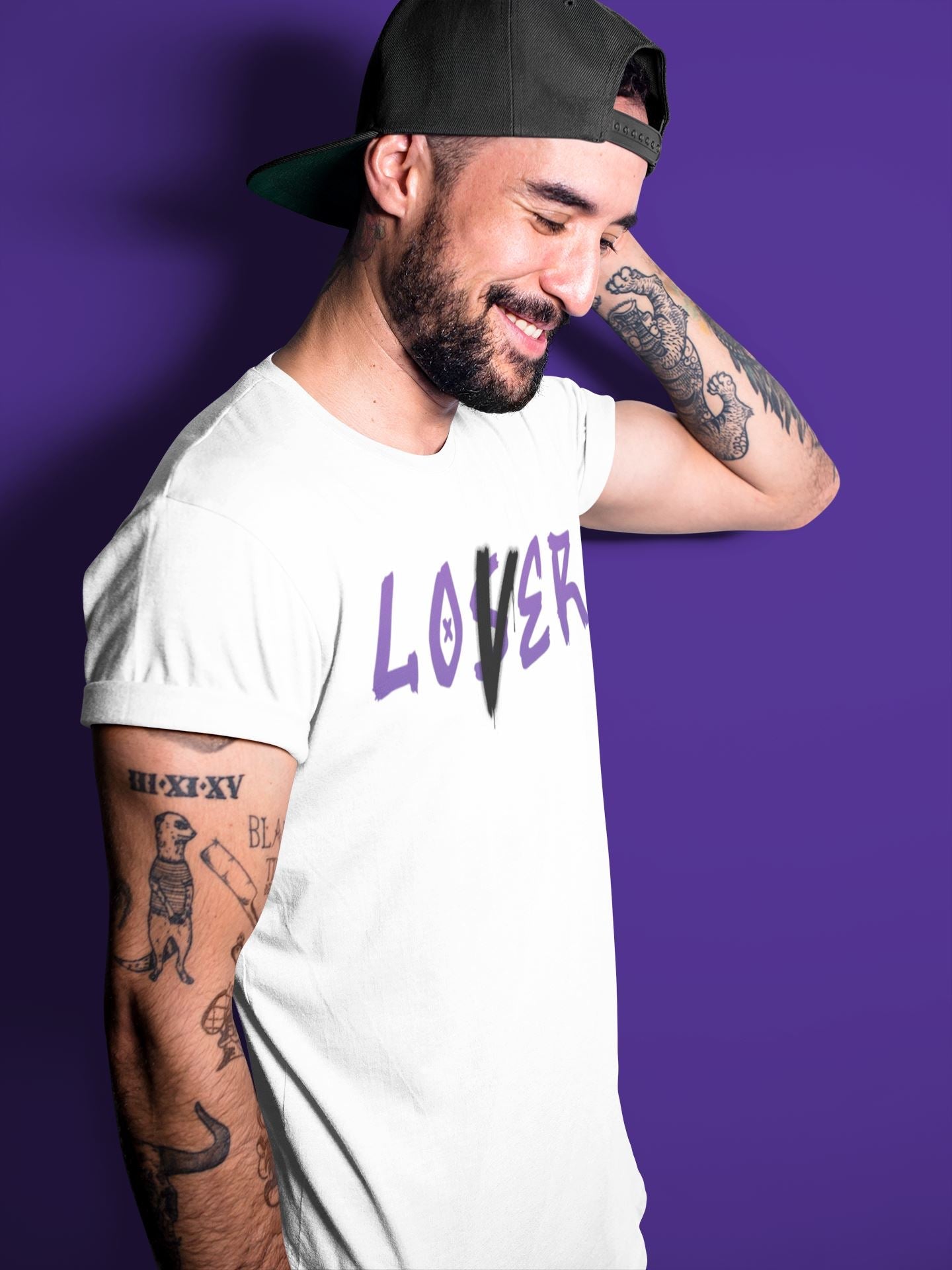 Loser Lover Unisex Tops - Air Jordan 13 Court Purple