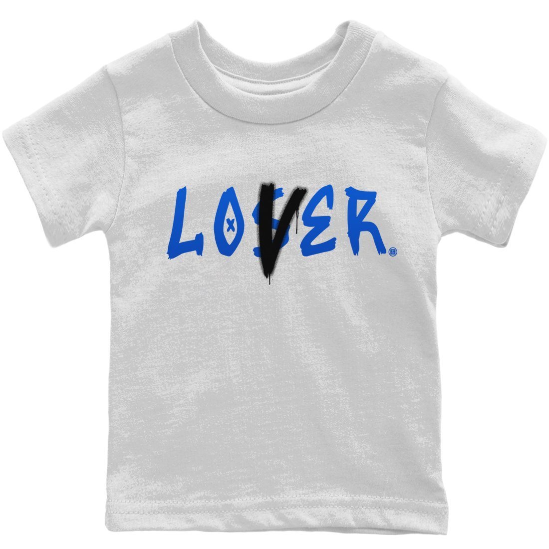 Loser Lover Kids Tops - Air Jordan 3 Racer Blue