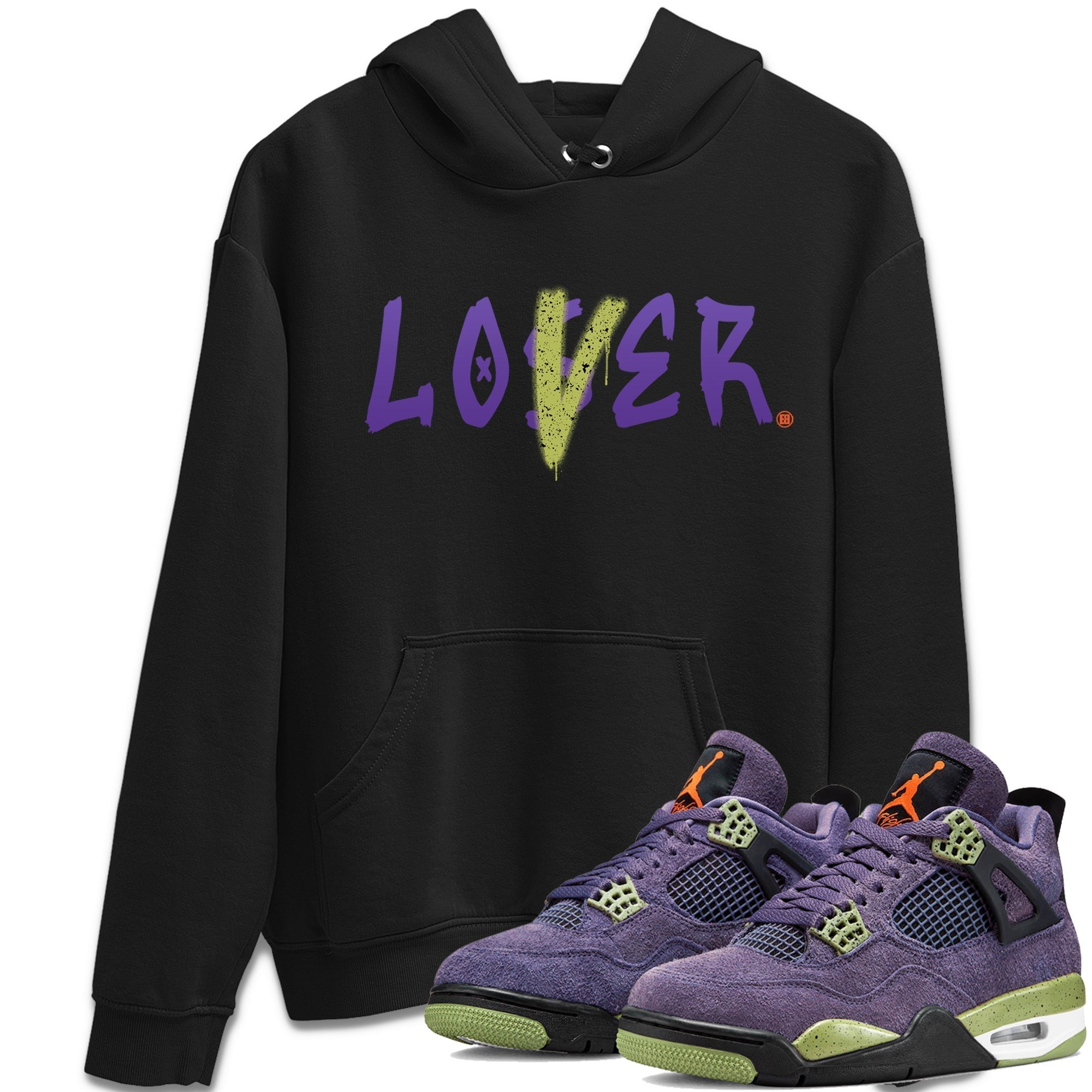 Loser Lover Unisex Tops - Air Jordan 4 Canyon Purple