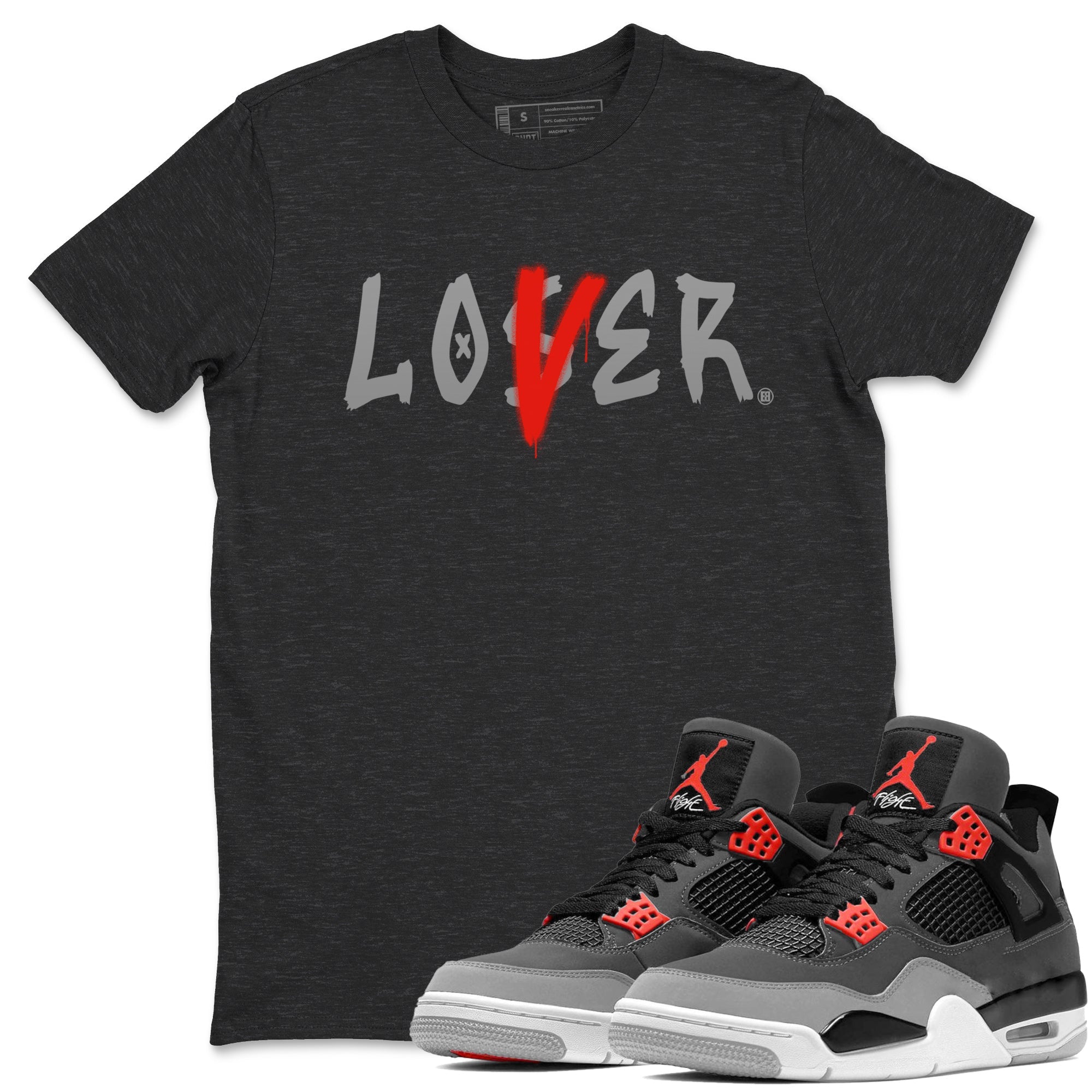 Loser Lover Unisex Tops - Air Jordan 4 Infrared