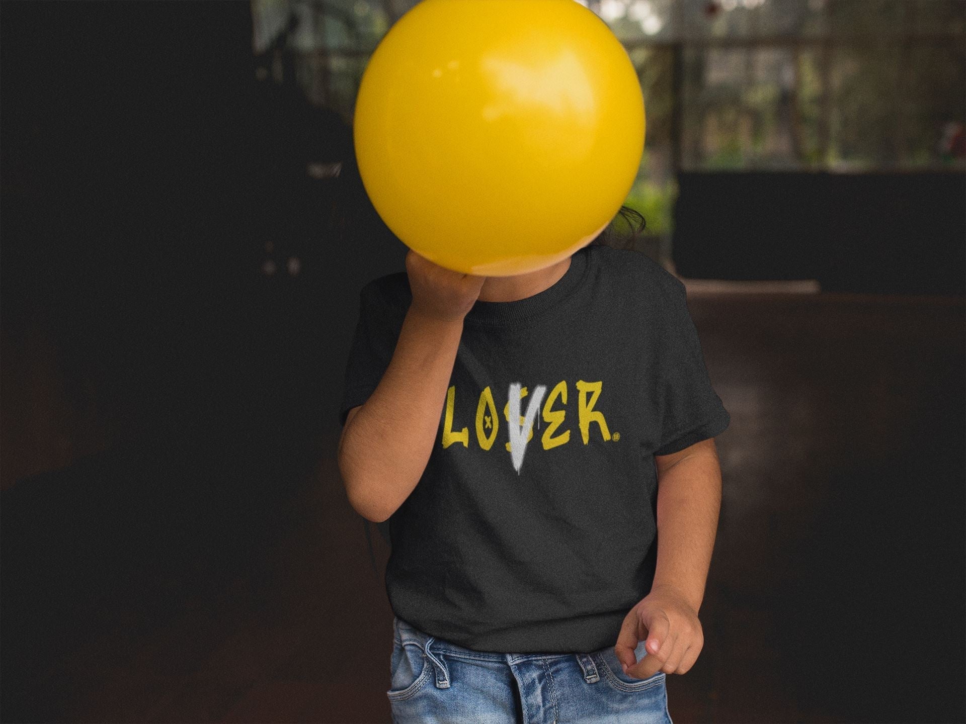 Loser Lover Kids Tops - Air Jordan 4 Lightning