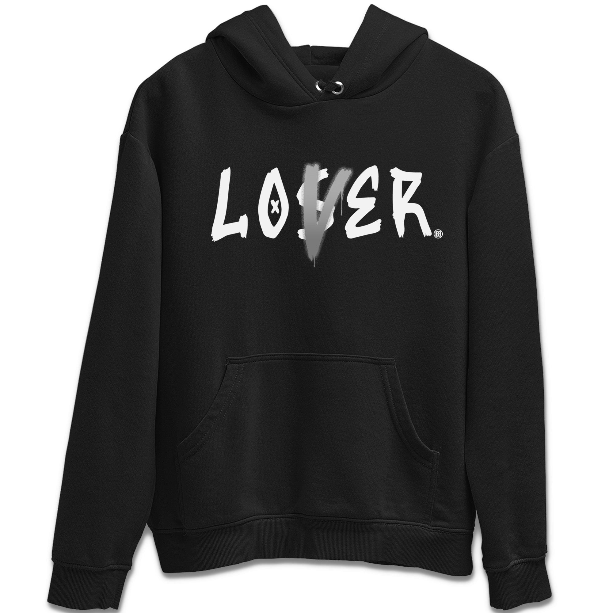 Loser Lover Unisex Tops - Air Jordan 4 Military Black