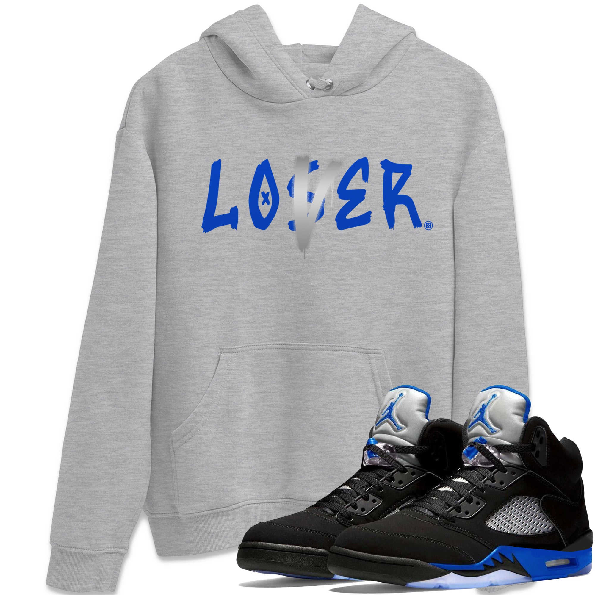Loser Lover Unisex Tops - Air Jordan 5 Racer Blue