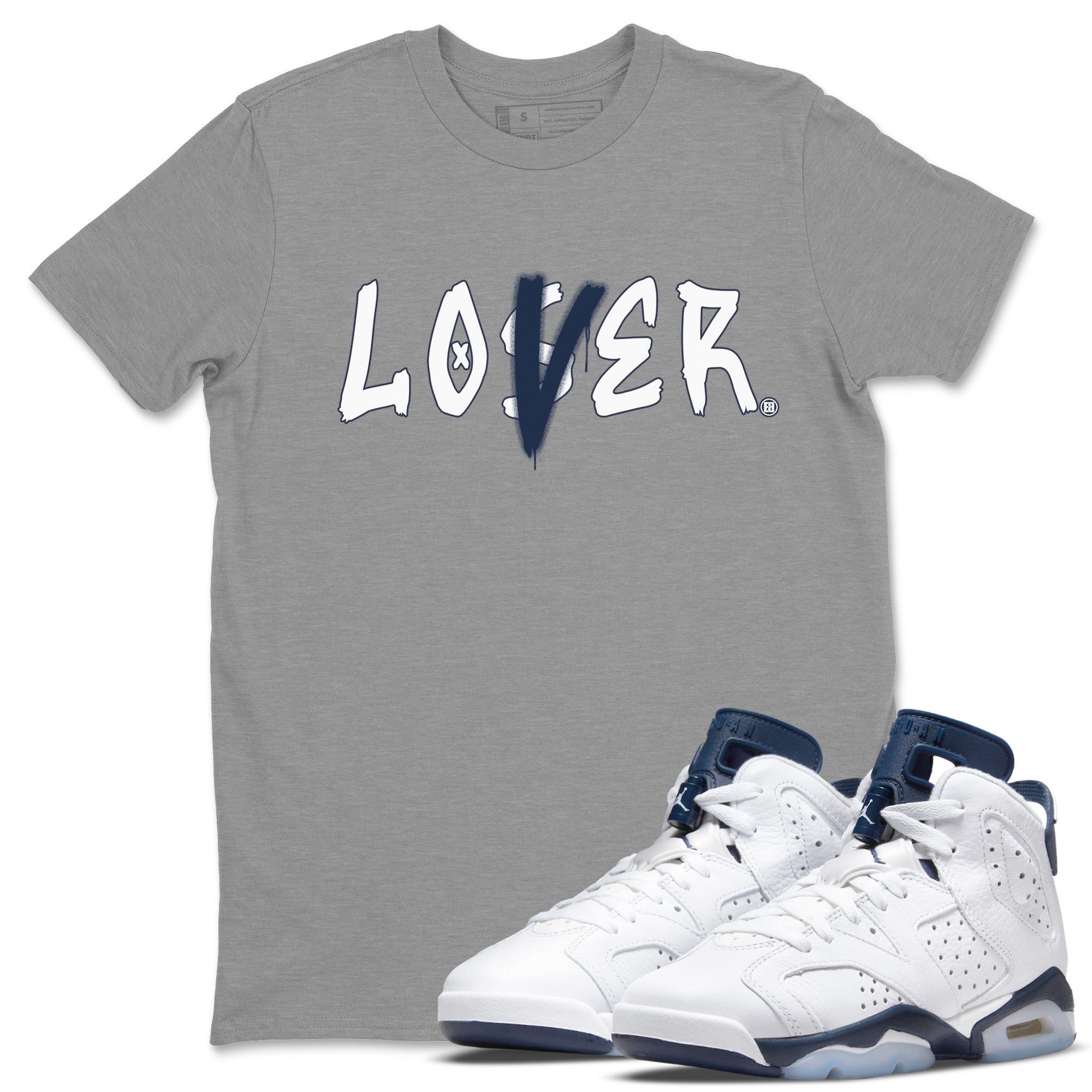 Loser Lover Unisex Tops - Air Jordan 6 Midnight Navy