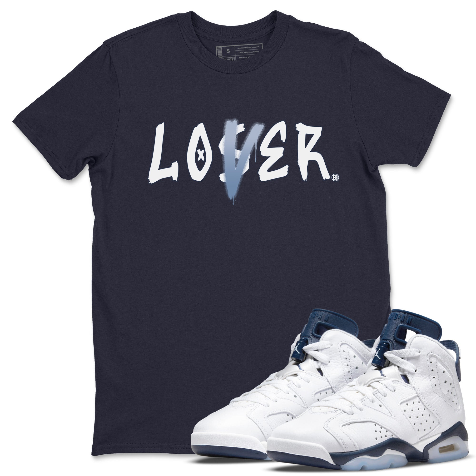 Loser Lover Unisex Tops - Air Jordan 6 Midnight Navy