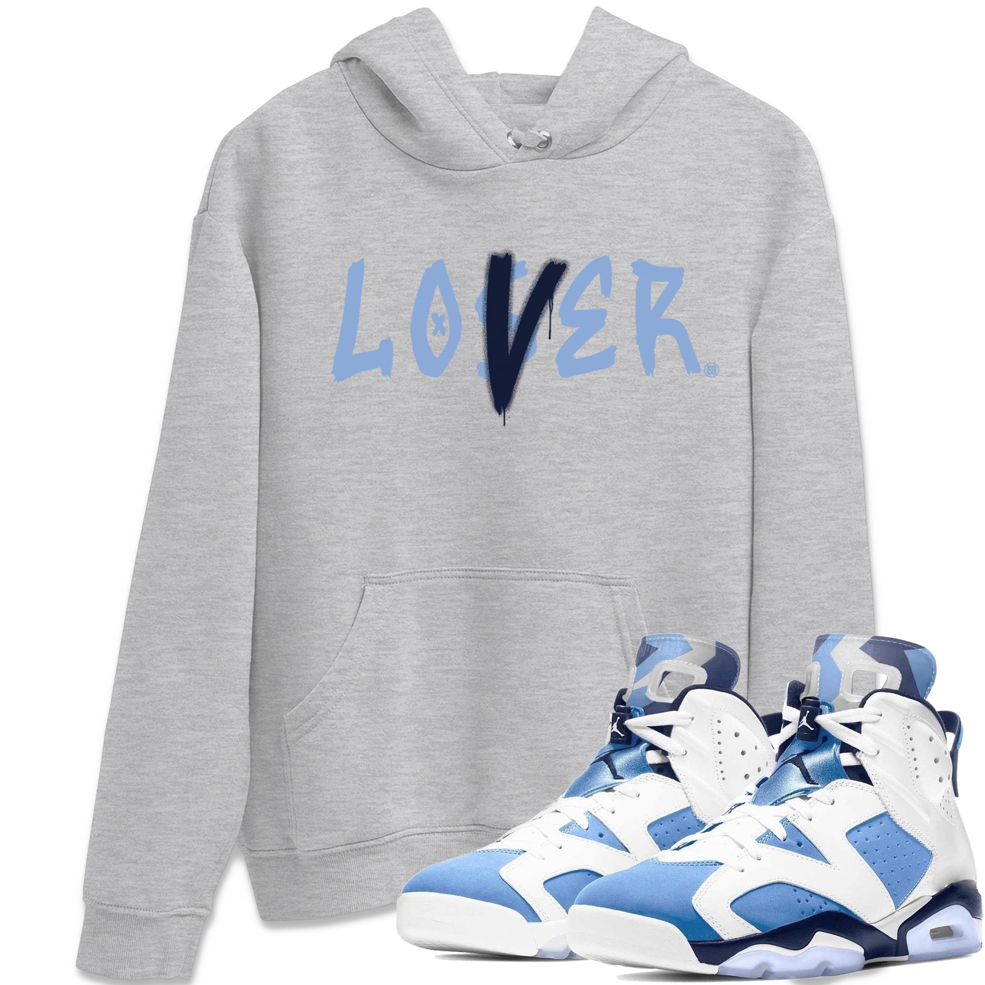 Loser Lover Unisex Tops - Air Jordan 6 UNC