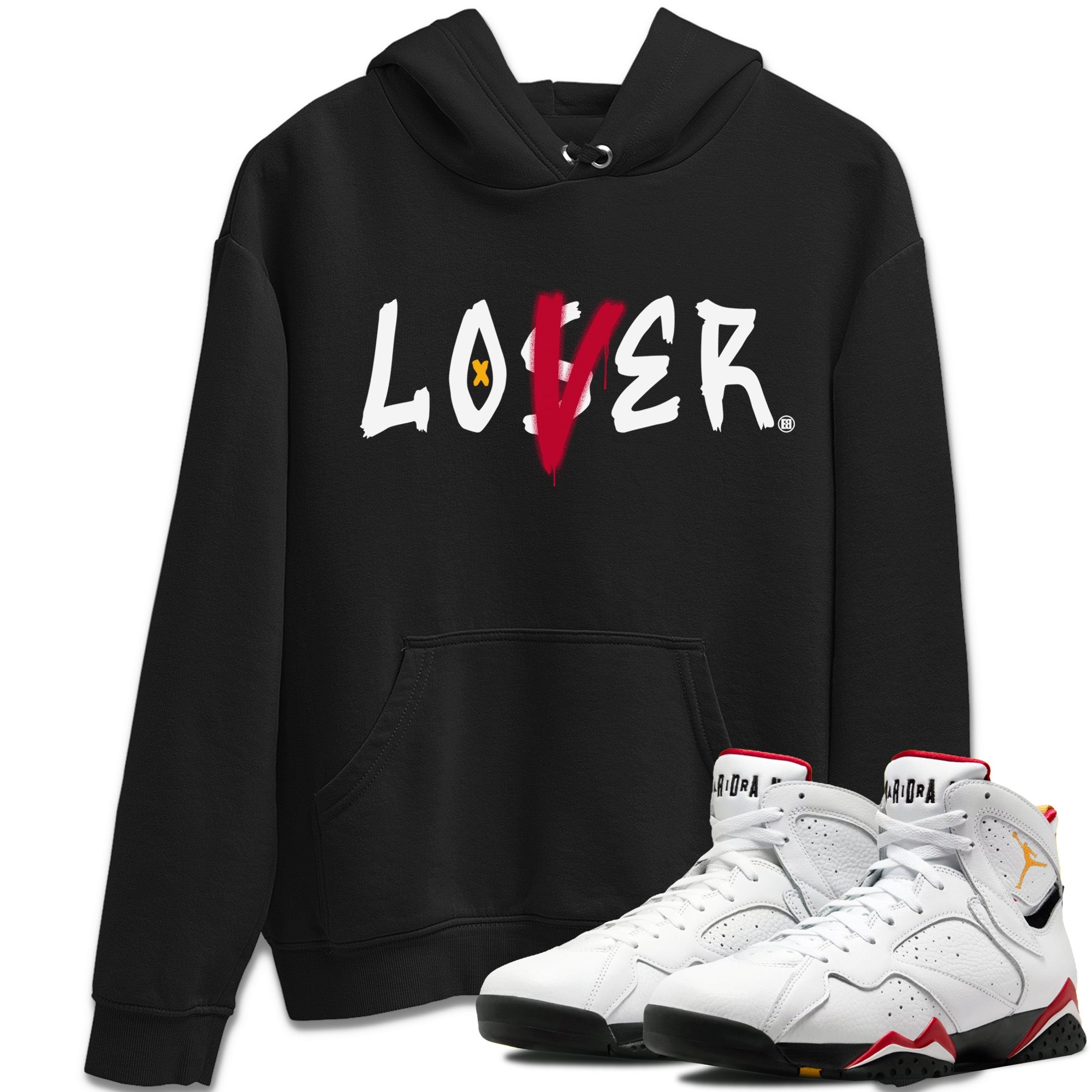 Loser Lover Unisex Tops - Air Jordan 7 Cardinal