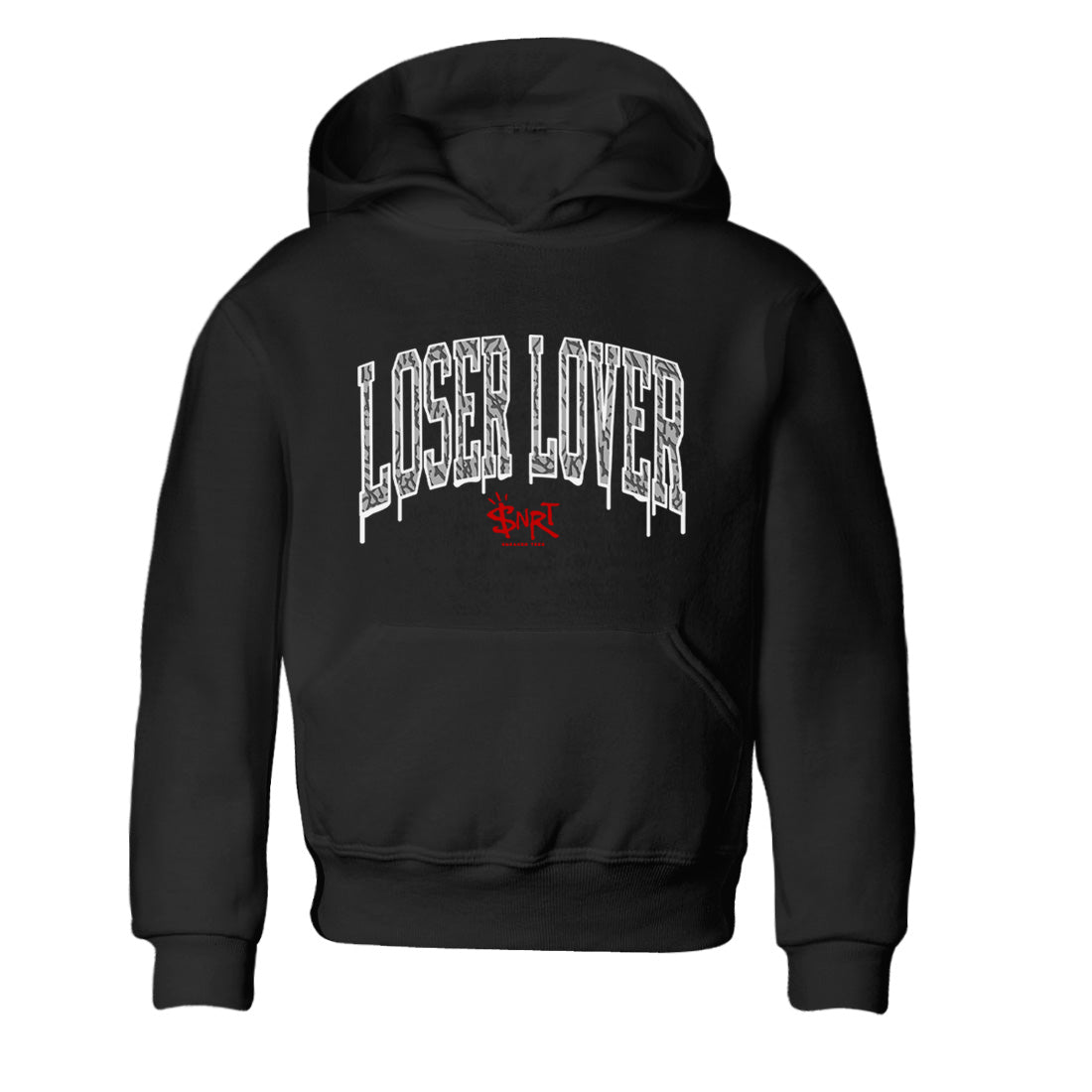 Loser Lover Letter Kids Tops - Air Jordan 3 White Cement