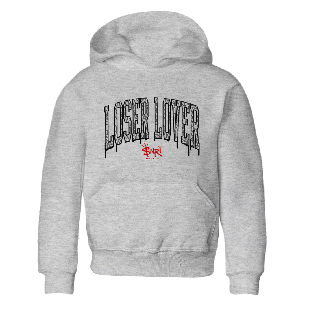 Loser Lover Letter Kids Tops - Air Jordan 3 White Cement
