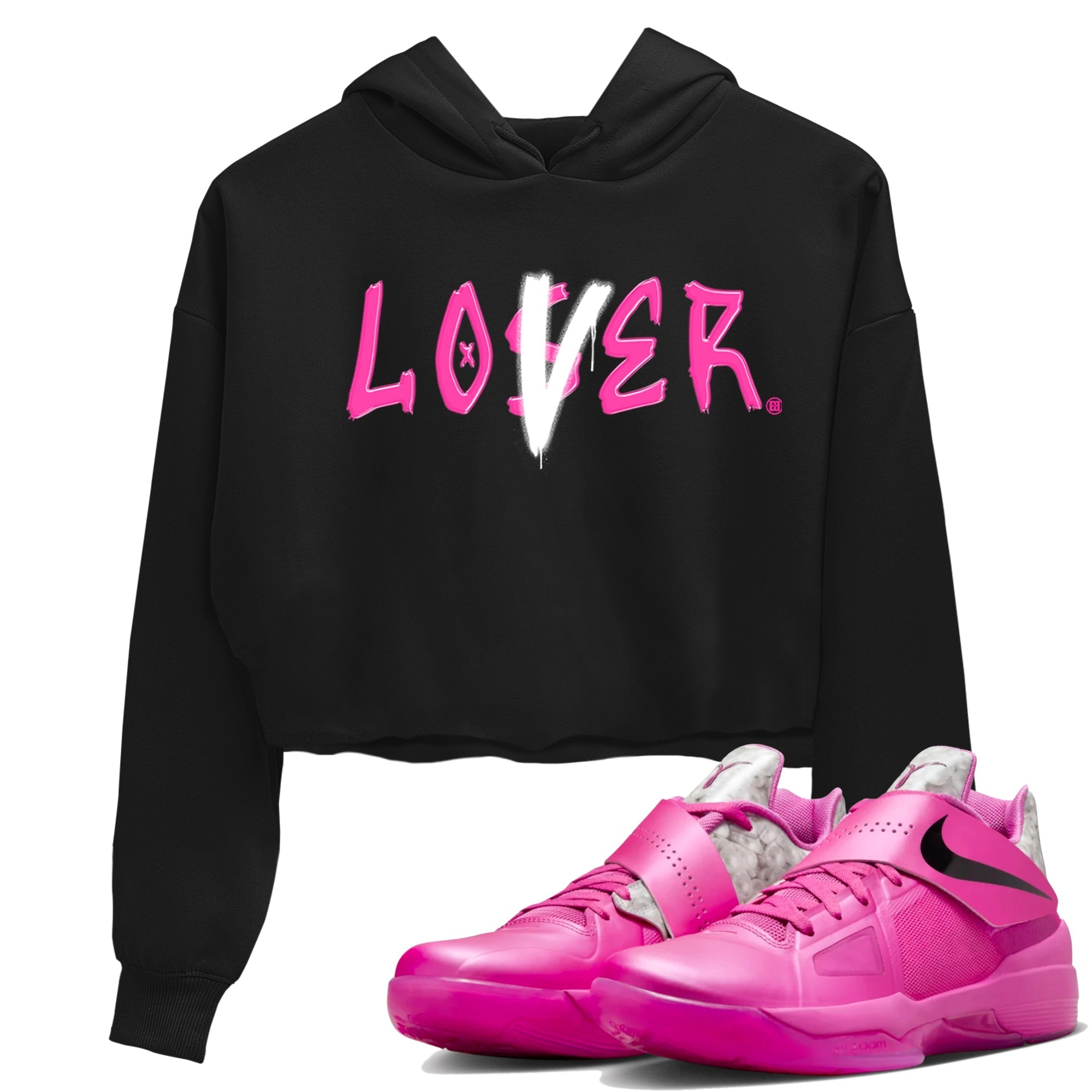 Loser Lover snkmatch Women's Top - Nike KD 4 Aunt Pearl