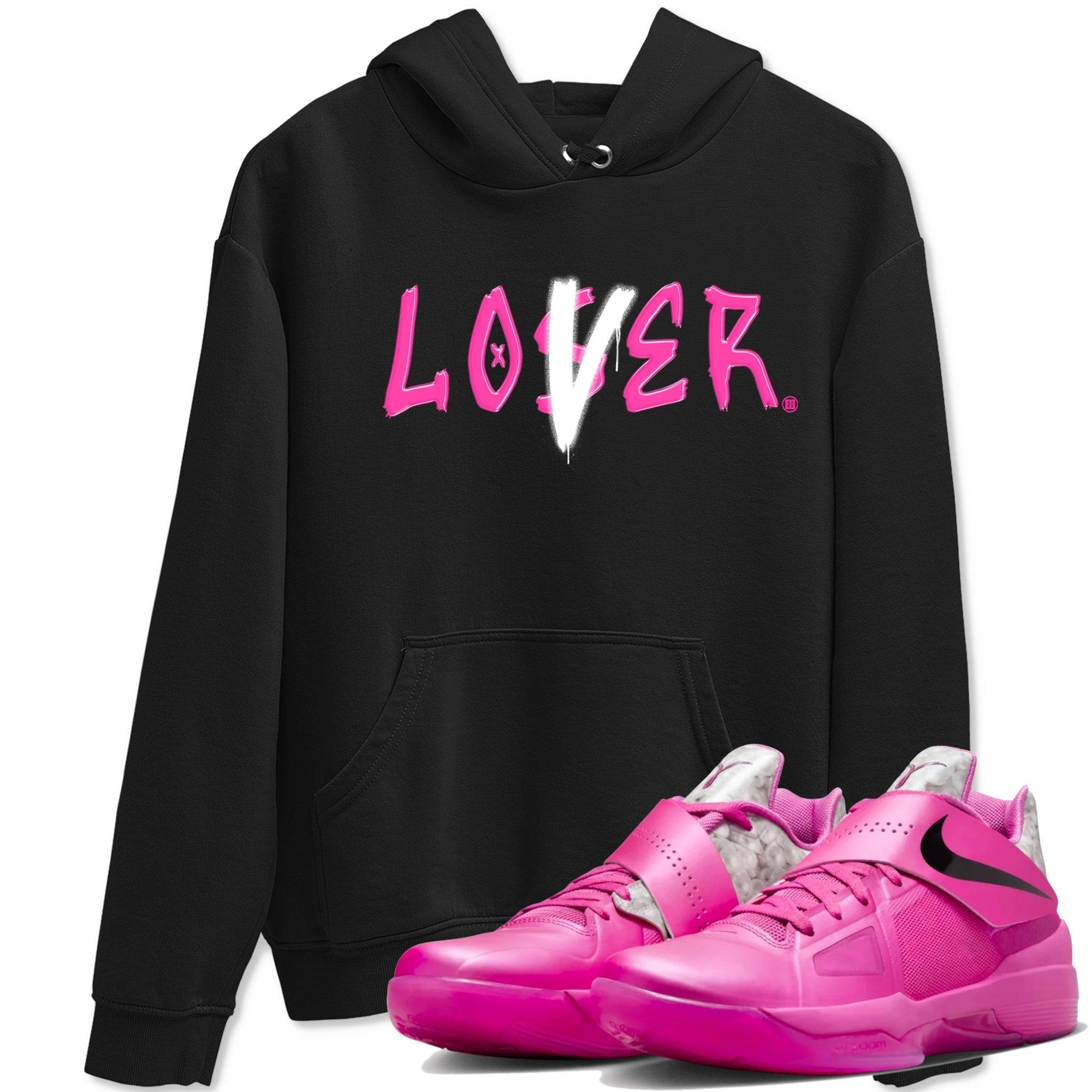 Loser Lover snkmatch Tees - Nike KD 4 Aunt Pearl