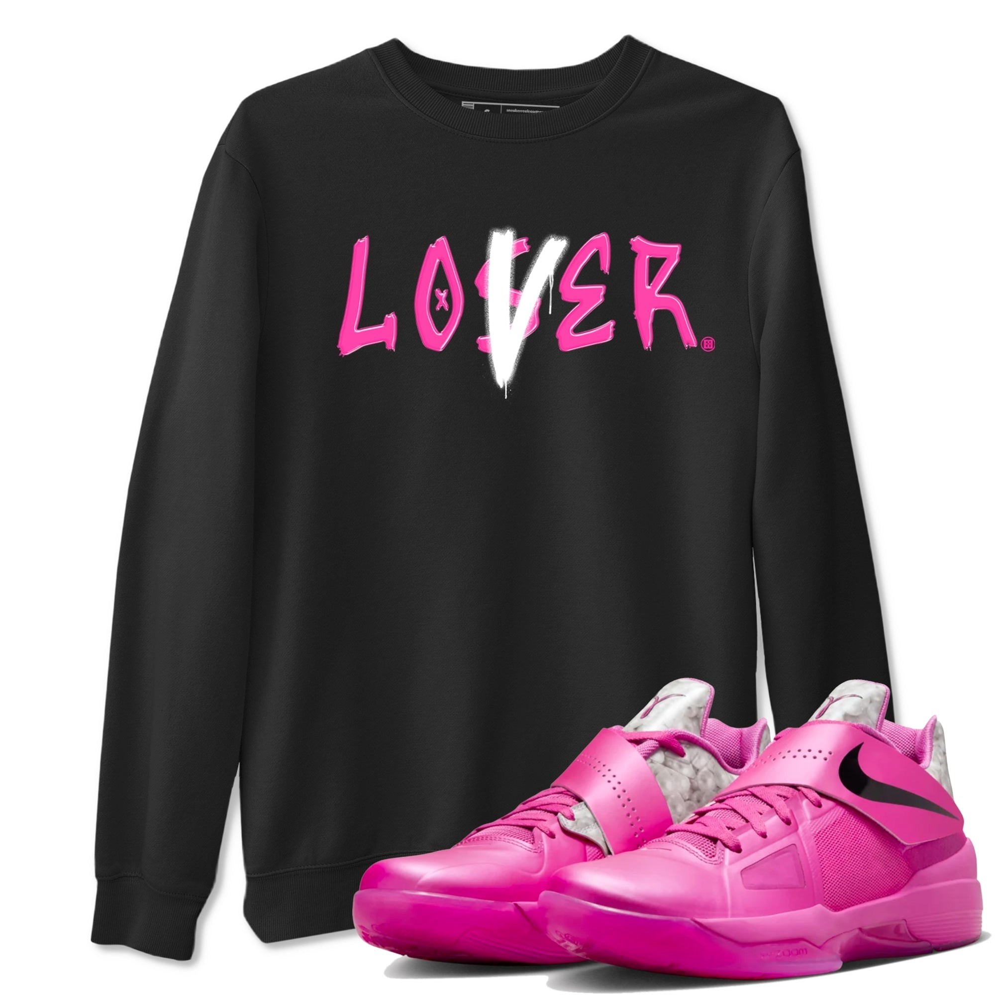 Loser Lover snkmatch Tees - Nike KD 4 Aunt Pearl