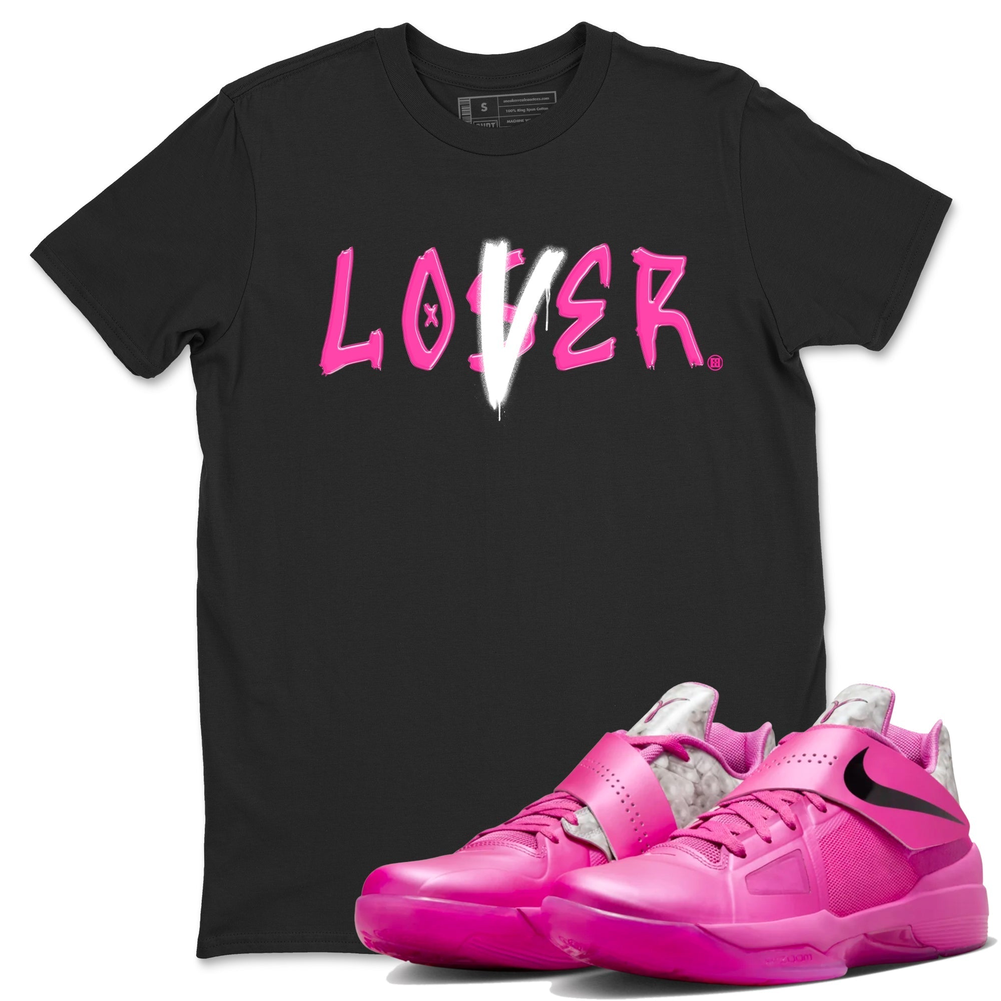 Loser Lover snkmatch Tees - Nike KD 4 Aunt Pearl