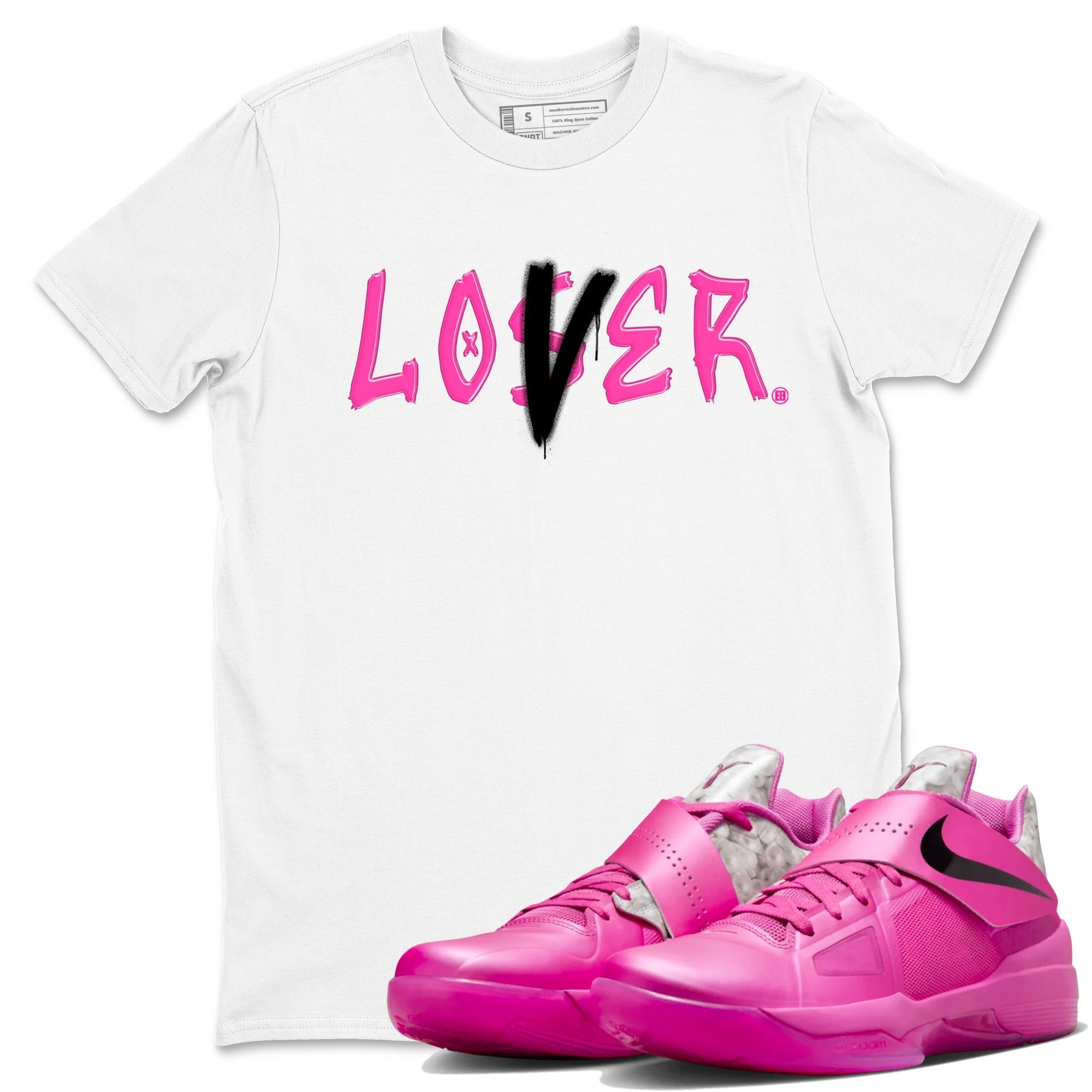 Loser Lover snkmatch Tees - Nike KD 4 Aunt Pearl
