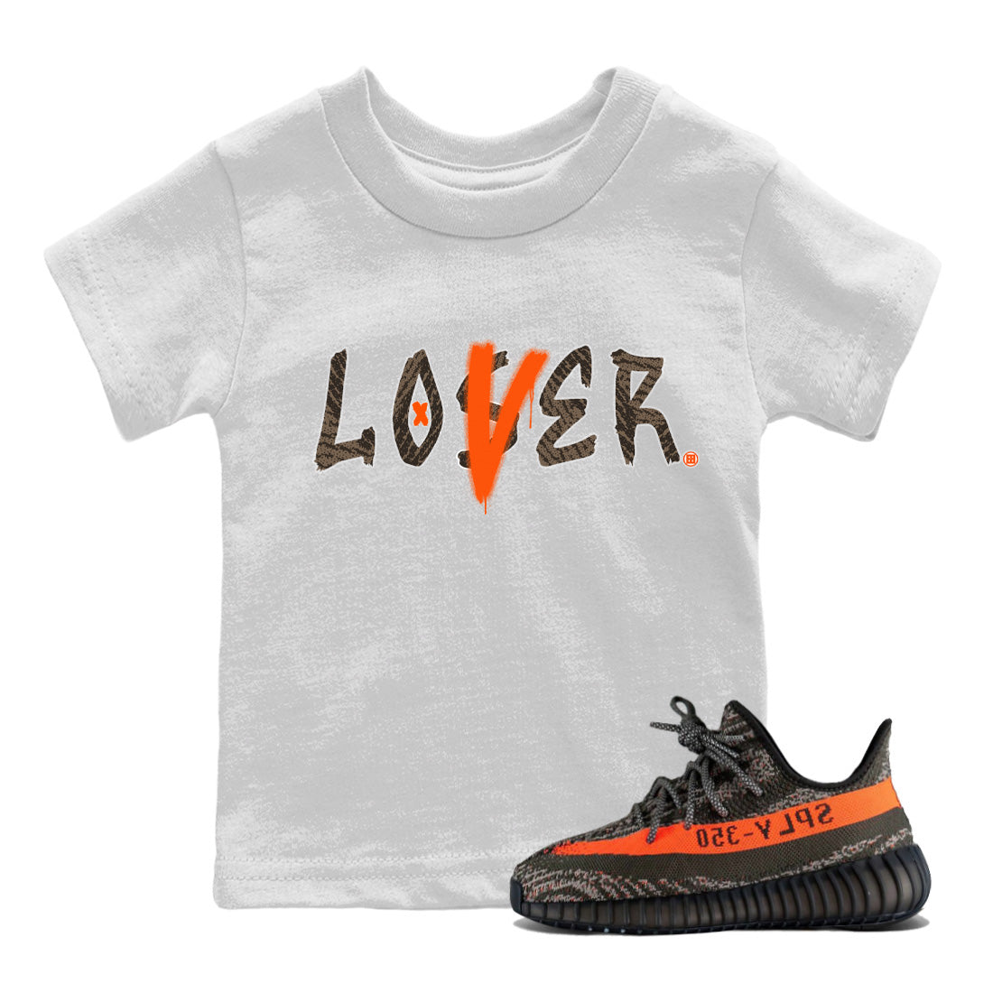 Loser Lover Kids Tops - Yeezy 350 Carbon Beluga